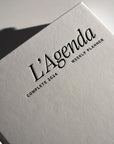 L'Agenda 2024 : The Complete Weekly Planner