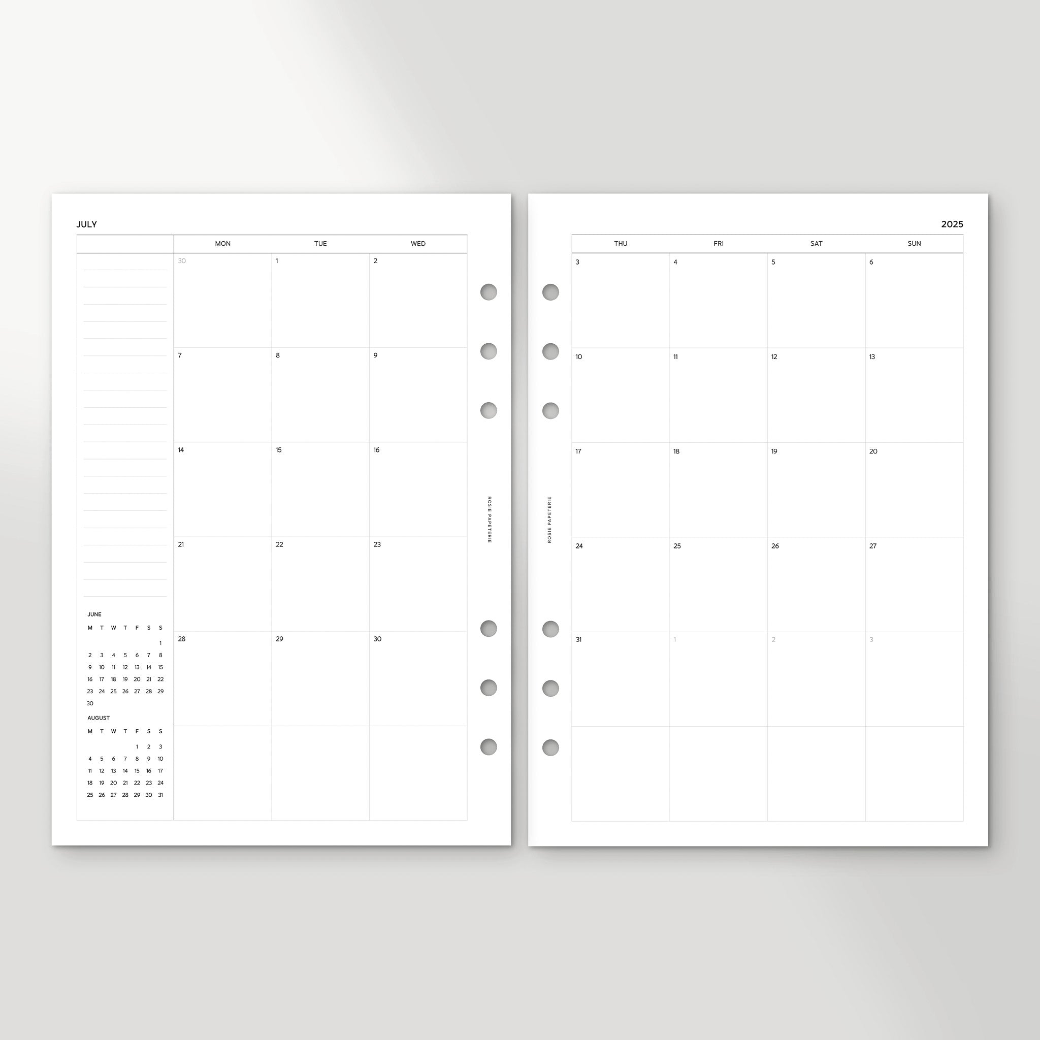 Presale | 2025-2026 Ring Planner Bundle | A5