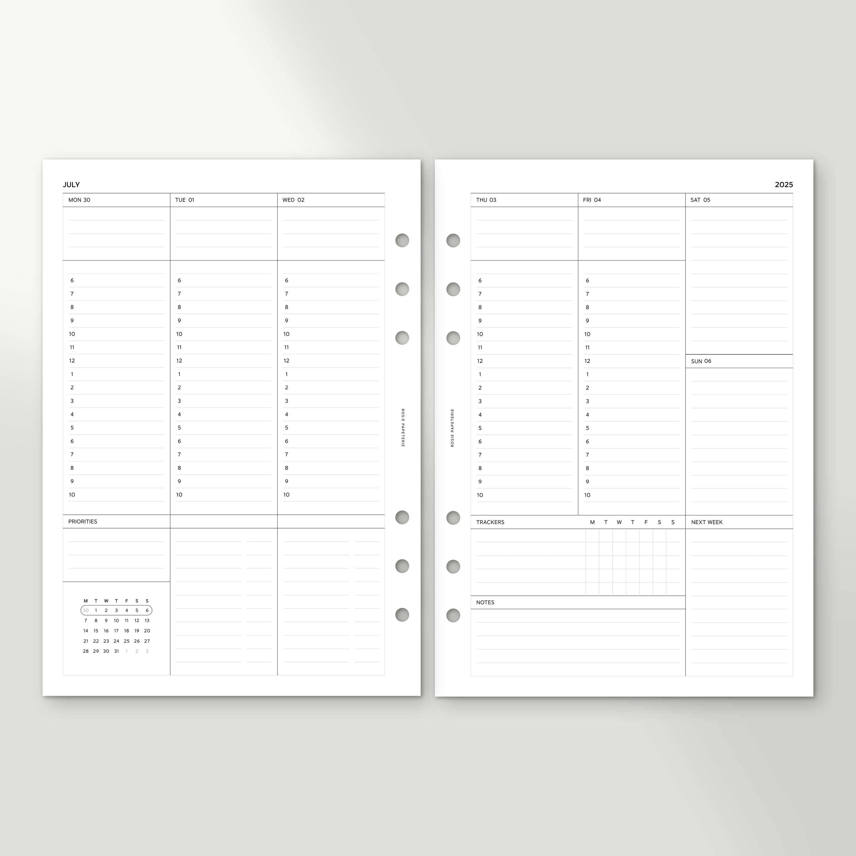 Presale | 2025-2026 Ring Planner Bundle | A5