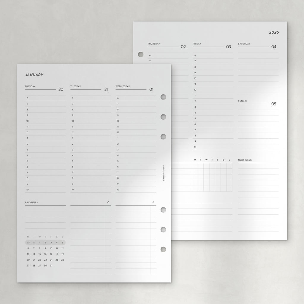 2025 Weekly Hourly - PDF