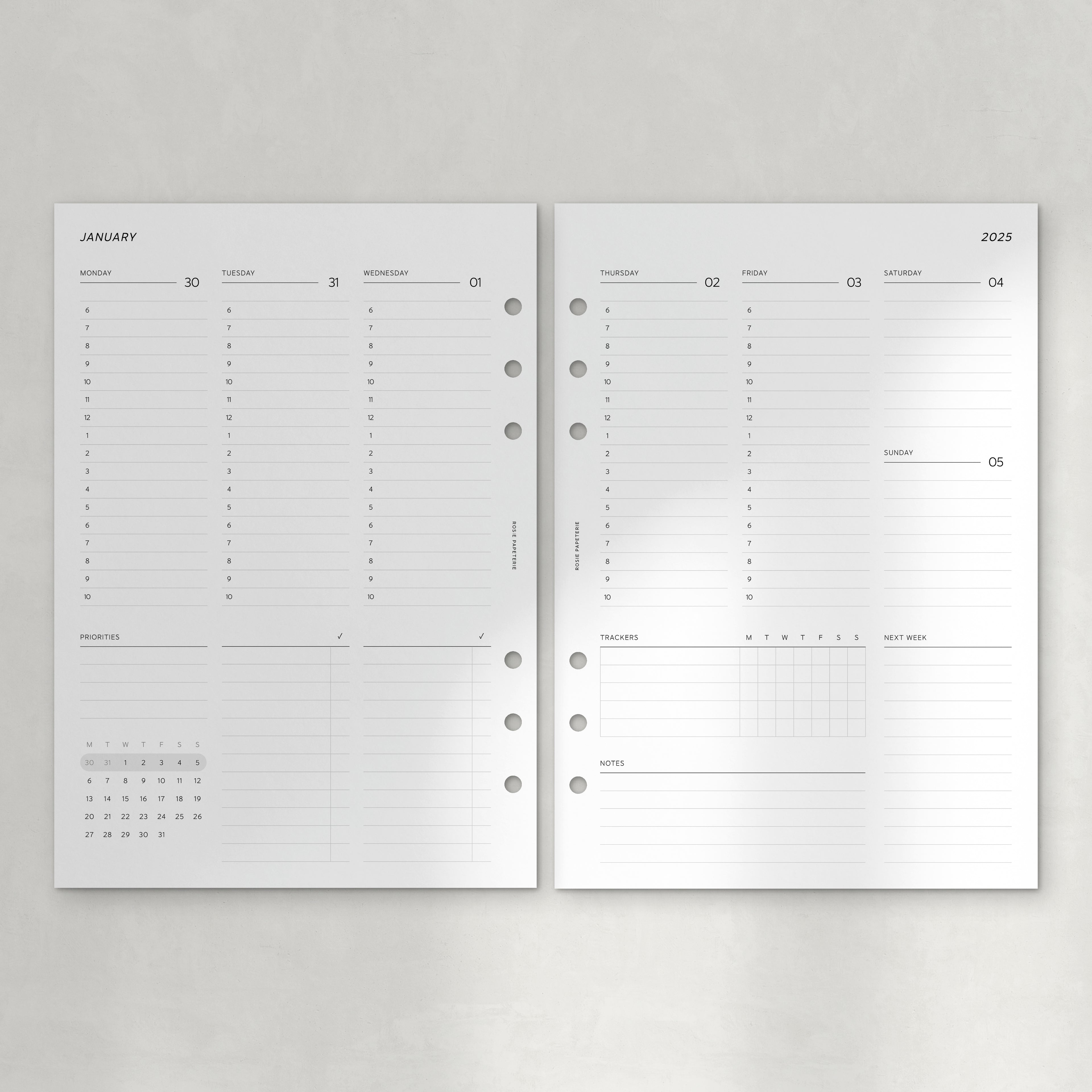L'Agenda 2025 : The Complete Planner