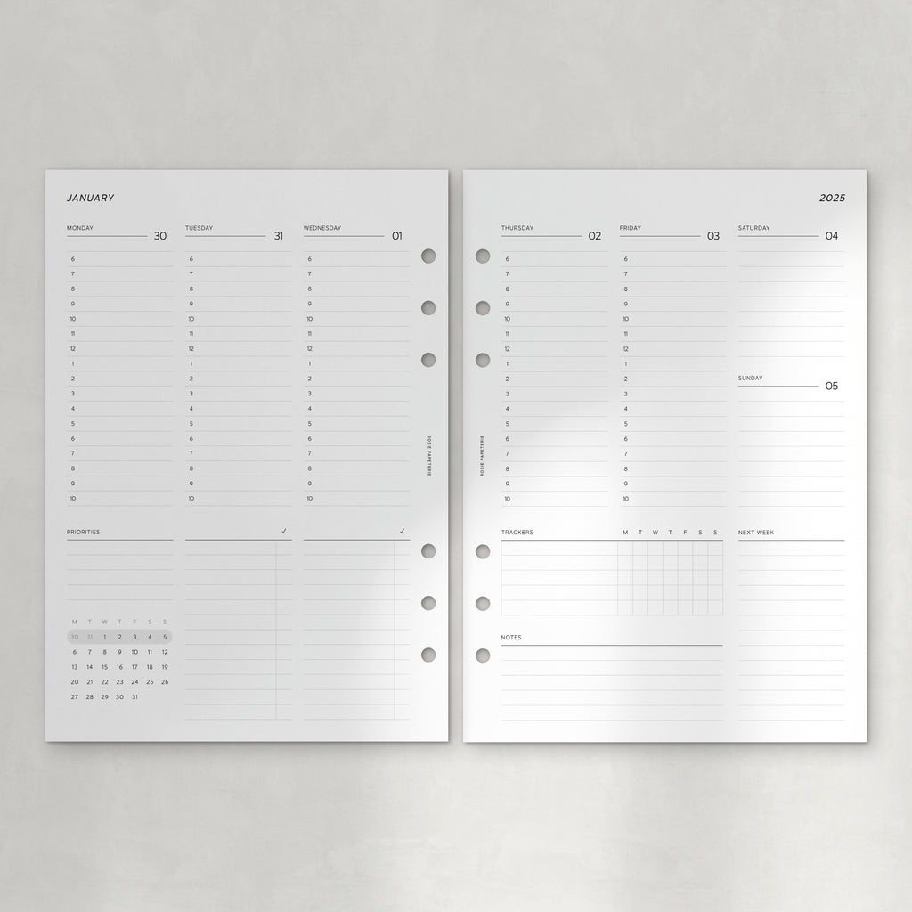 2025 Weekly Hourly - PDF