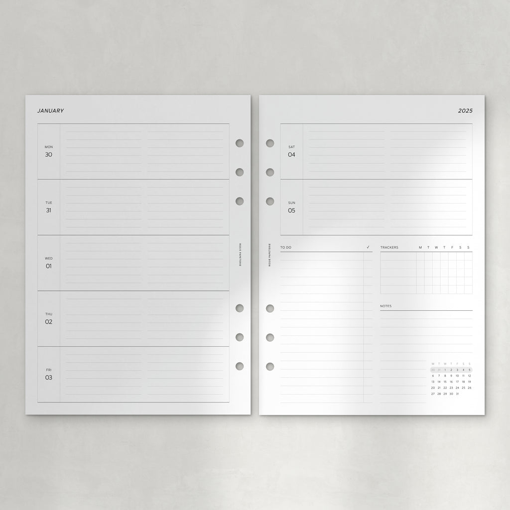 2025 Horizontal Weekly - PDF