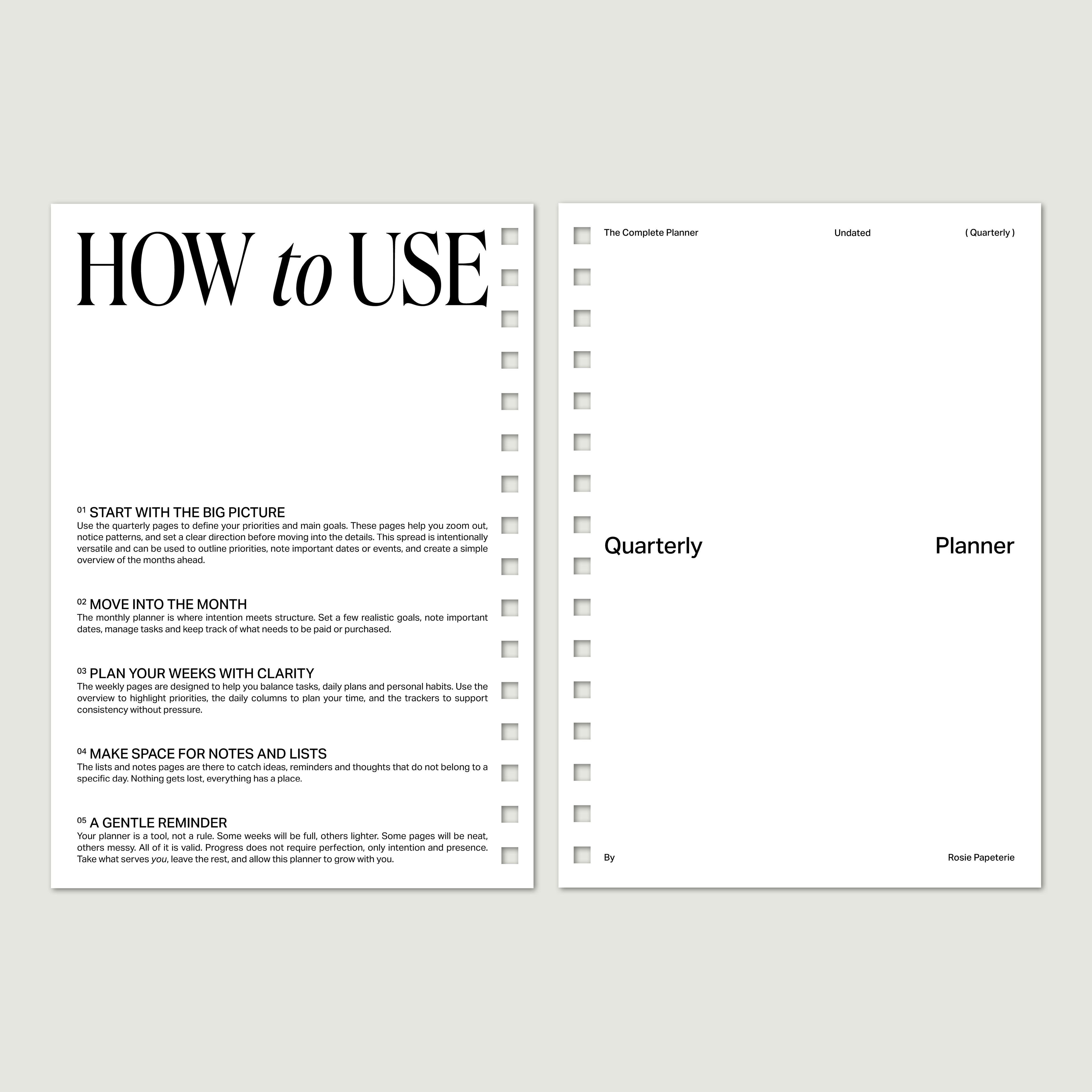 L’Agenda – Planificateur Spirales Non Daté