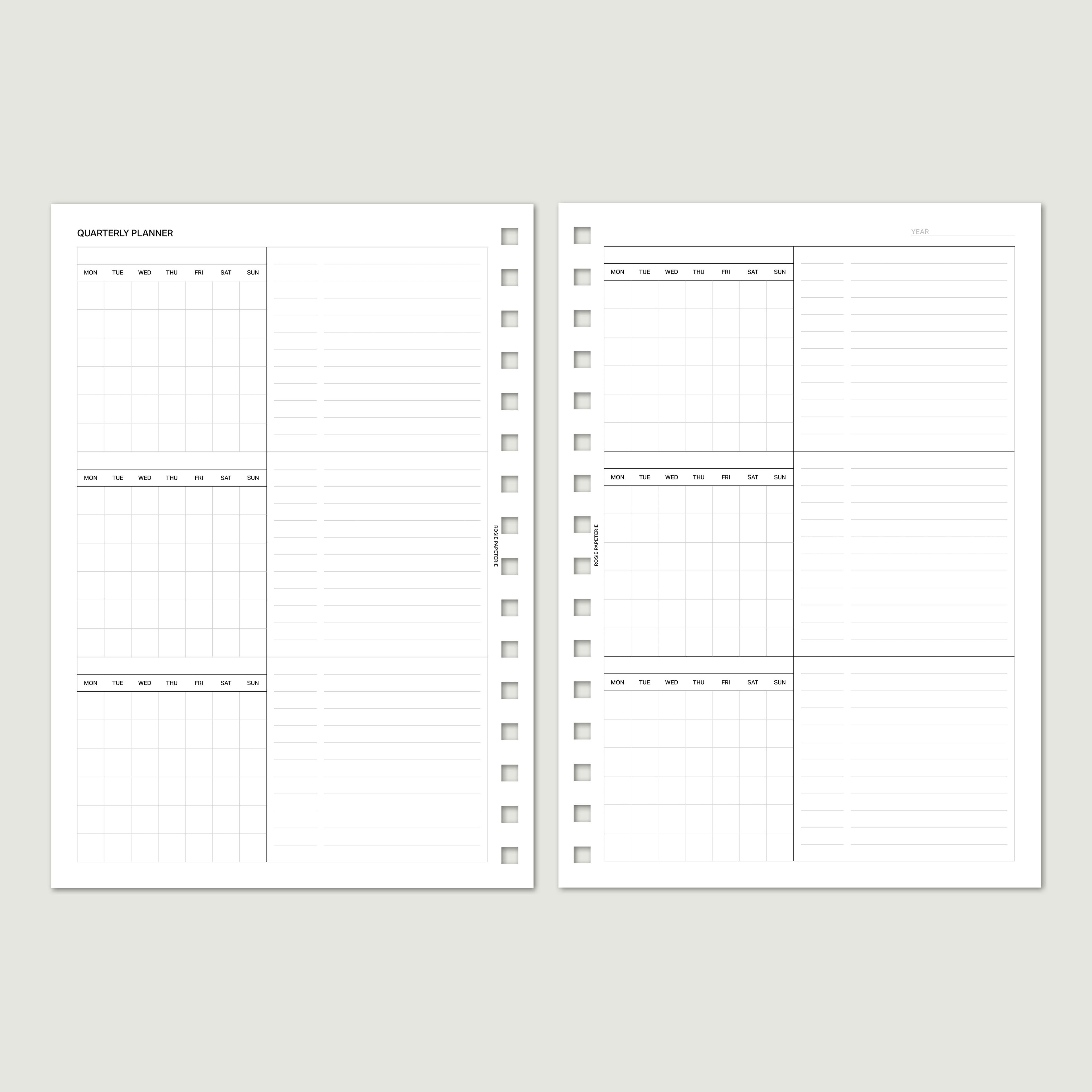 L’Agenda – Planificateur Spirales Non Daté