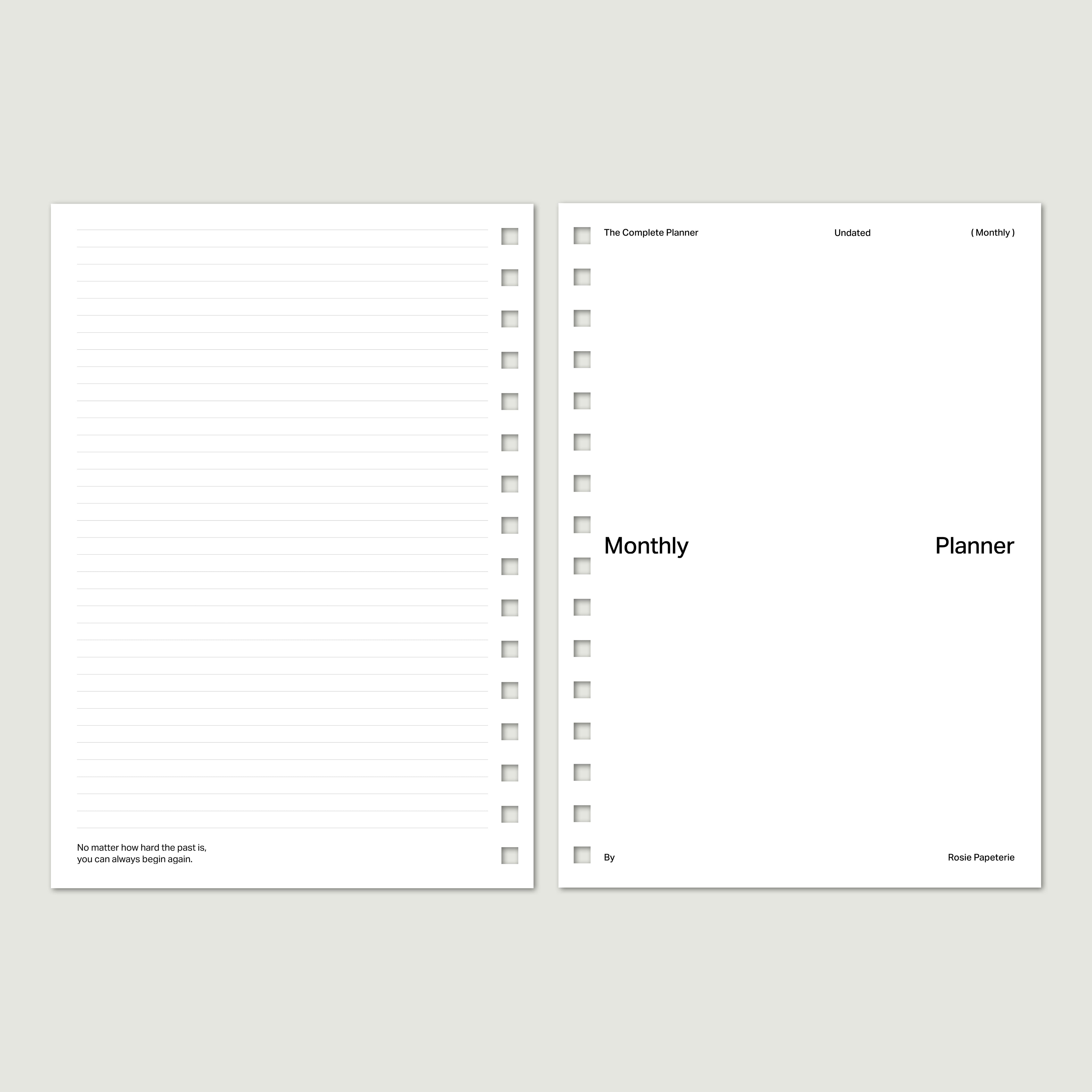 L’Agenda – Planificateur Spirales Non Daté