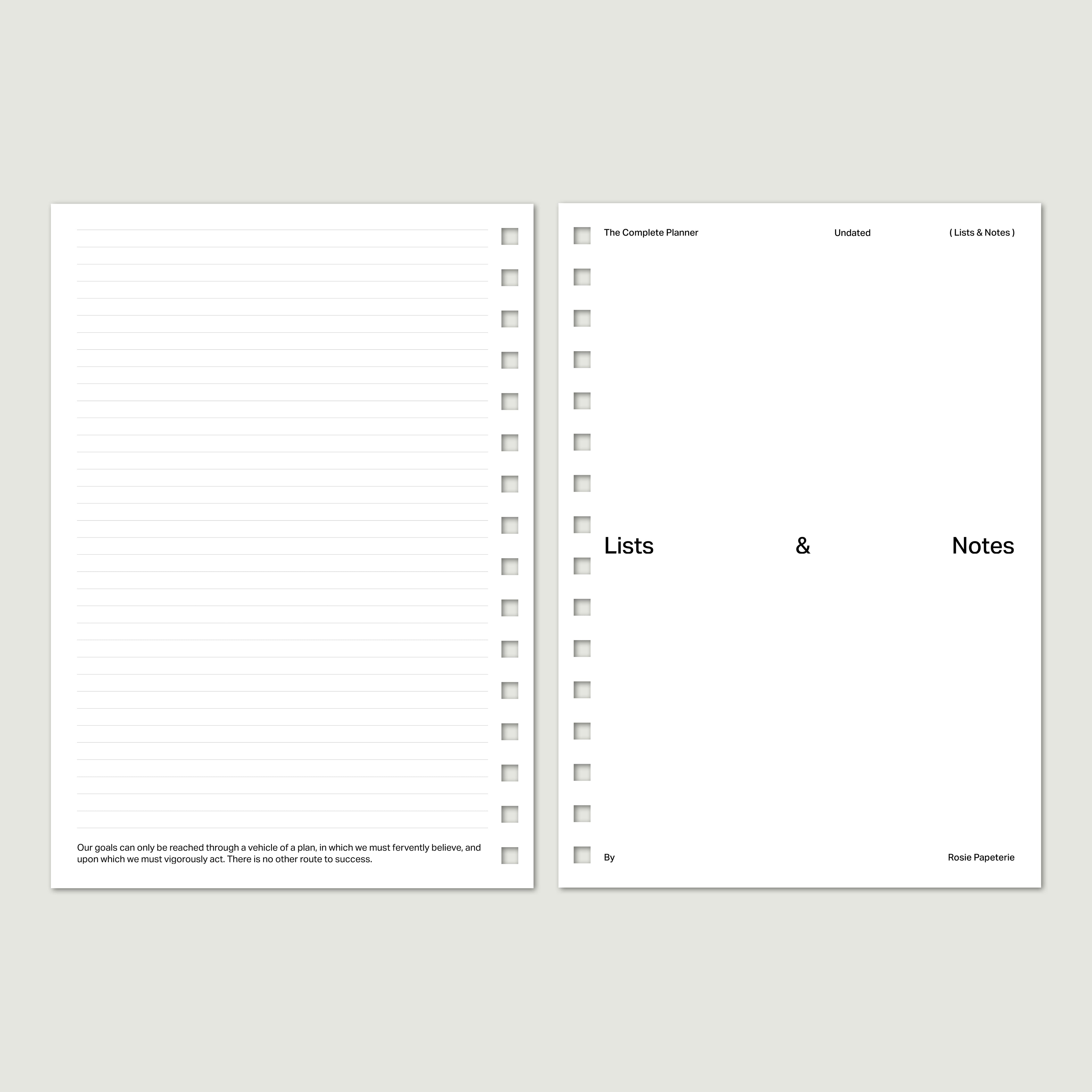 L’Agenda – Planificateur Spirales Non Daté