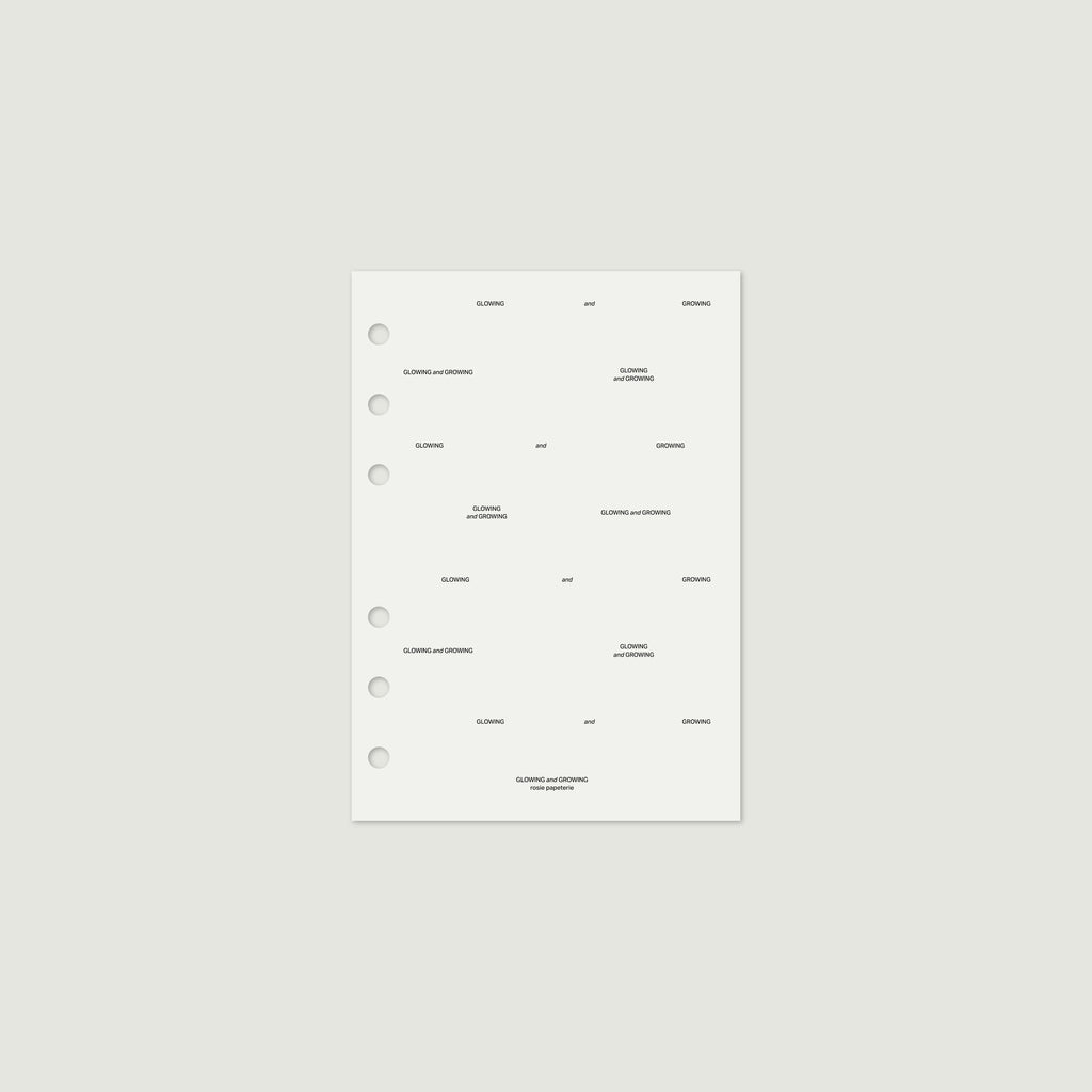 Glowing & Growing Dashboard