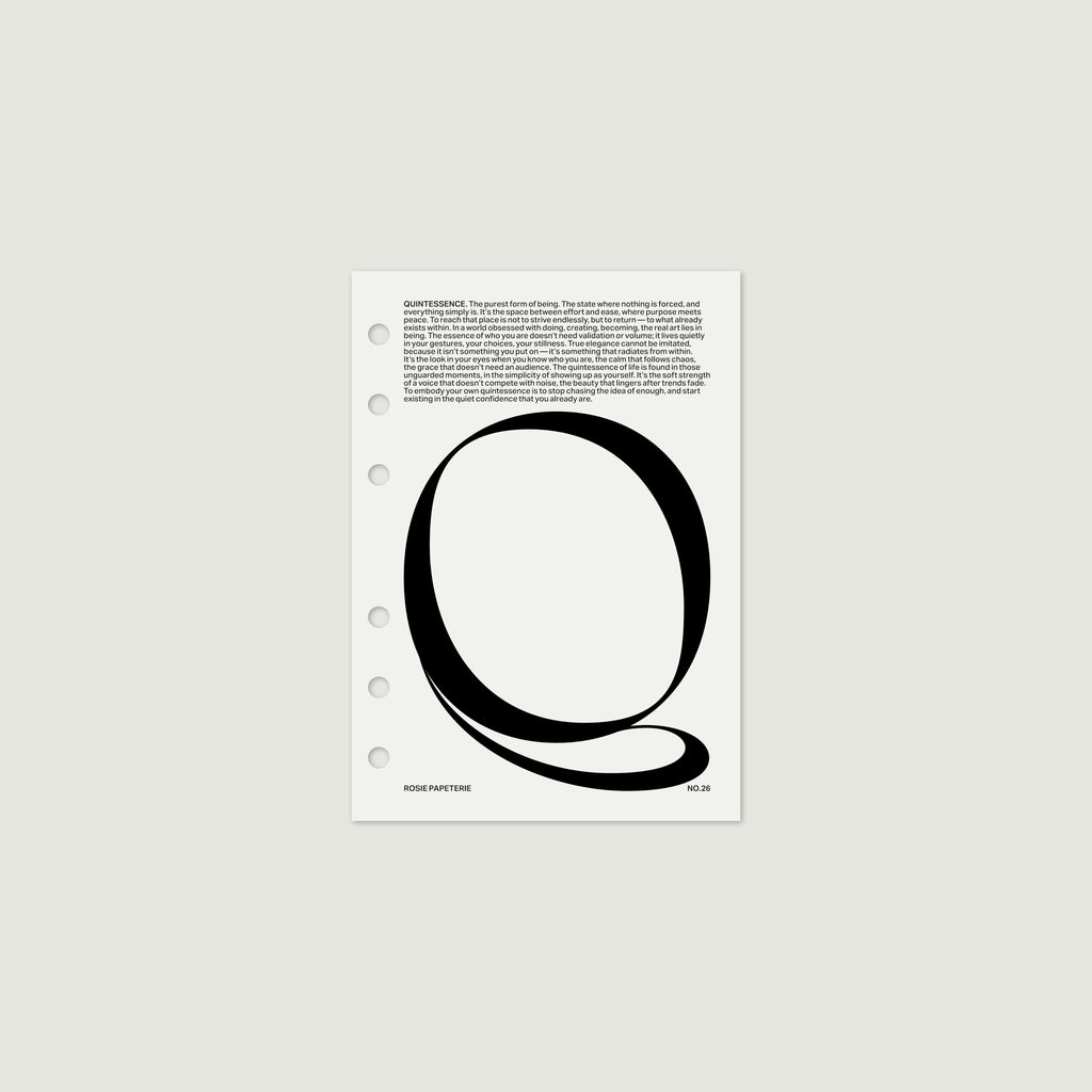 Tableau de bord Quintessence