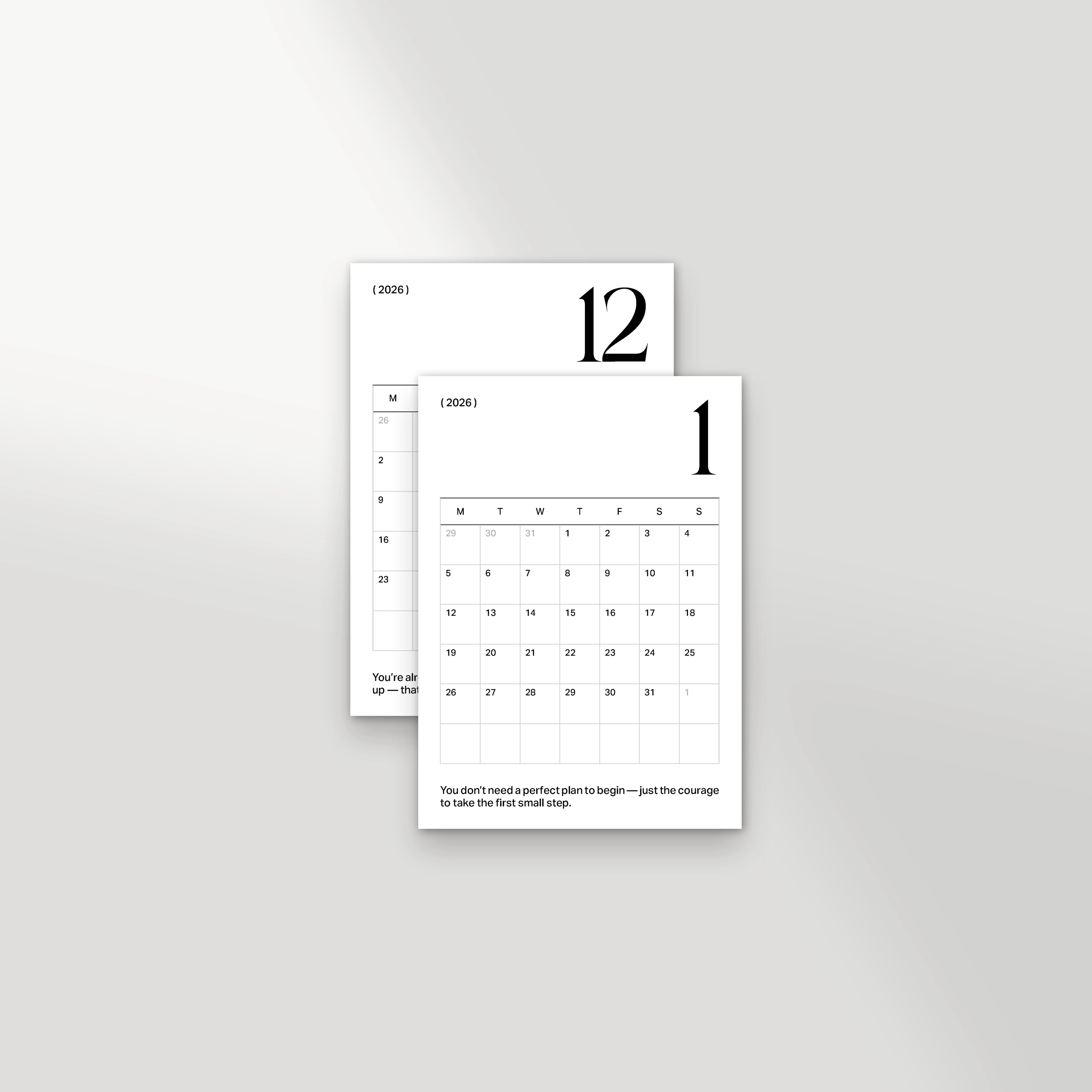 2026 Journaling Card Set