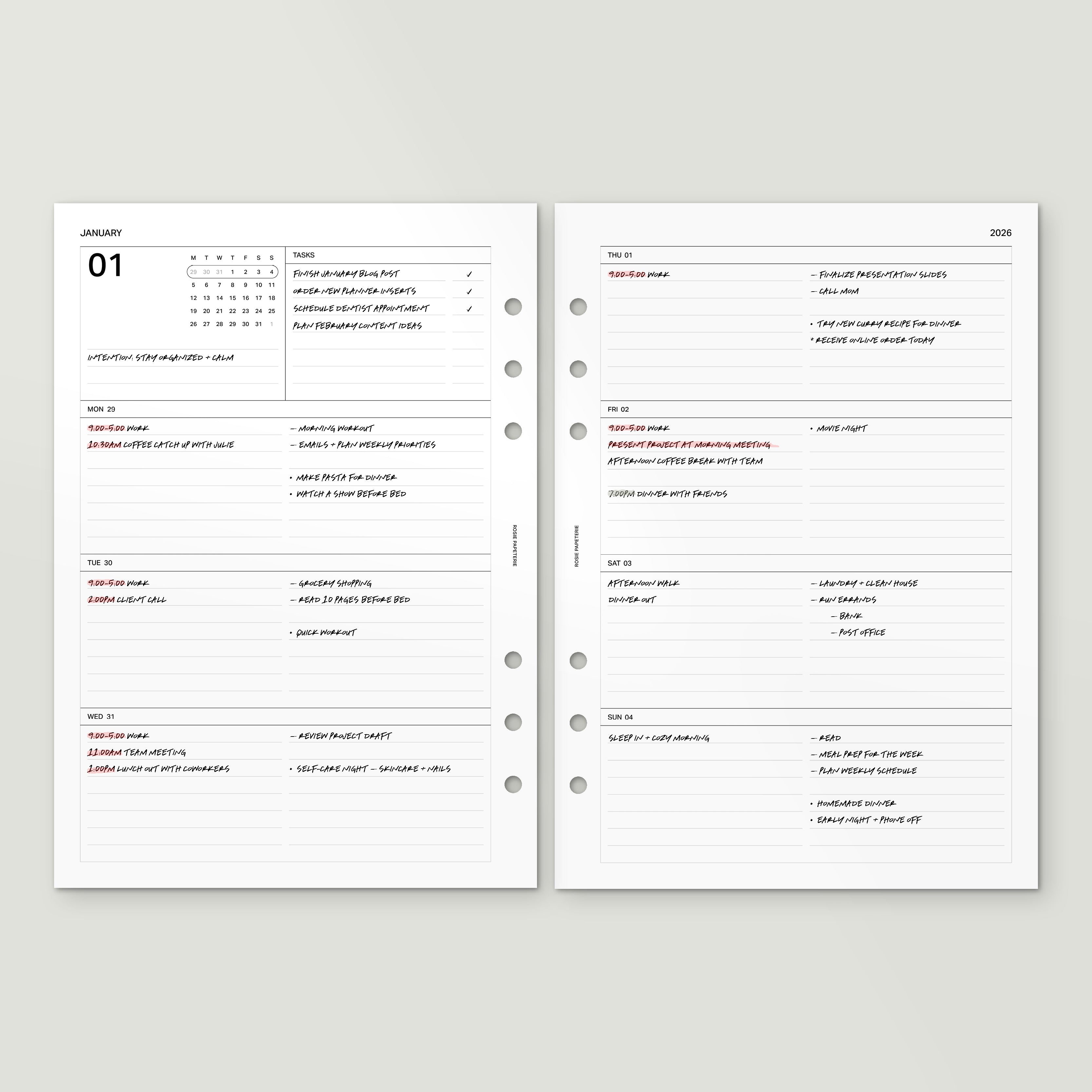 l'Agenda 2026 : The Complete Planner - PDF