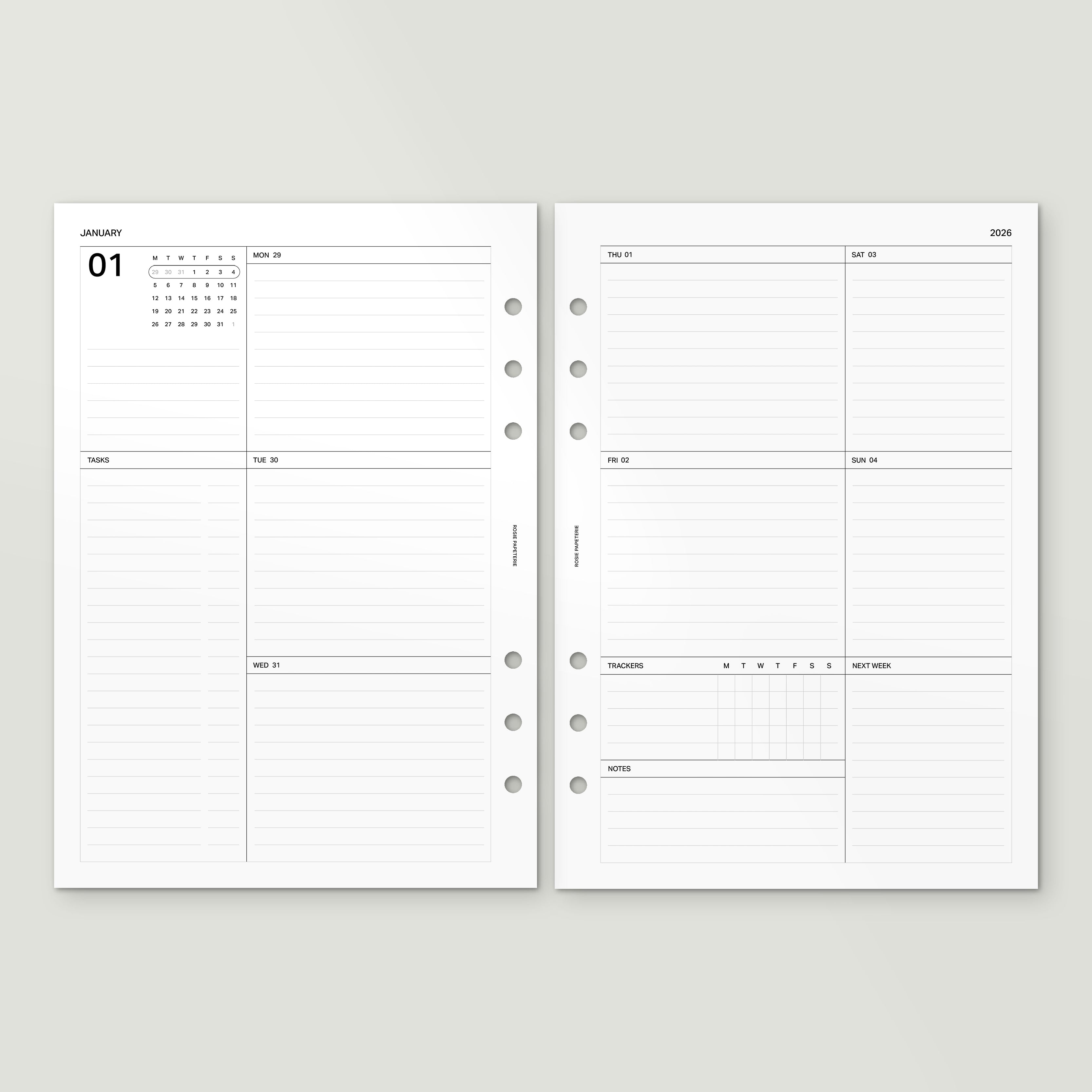l'Agenda 2026 : The Complete Planner
