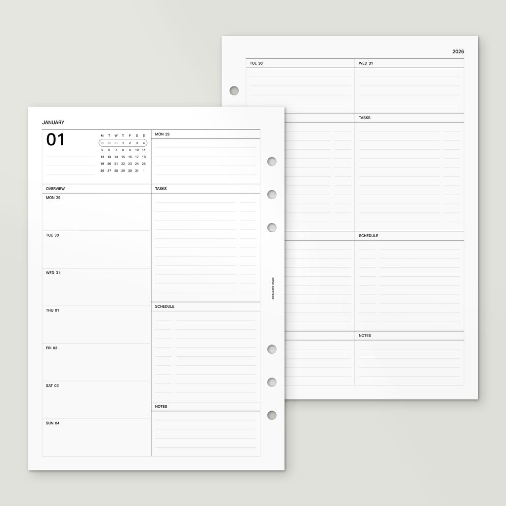2026 Daily on 4 Pages - PDF