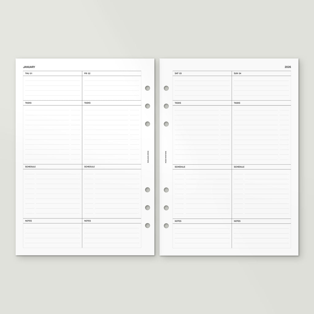 2026 Daily on 4 Pages - PDF