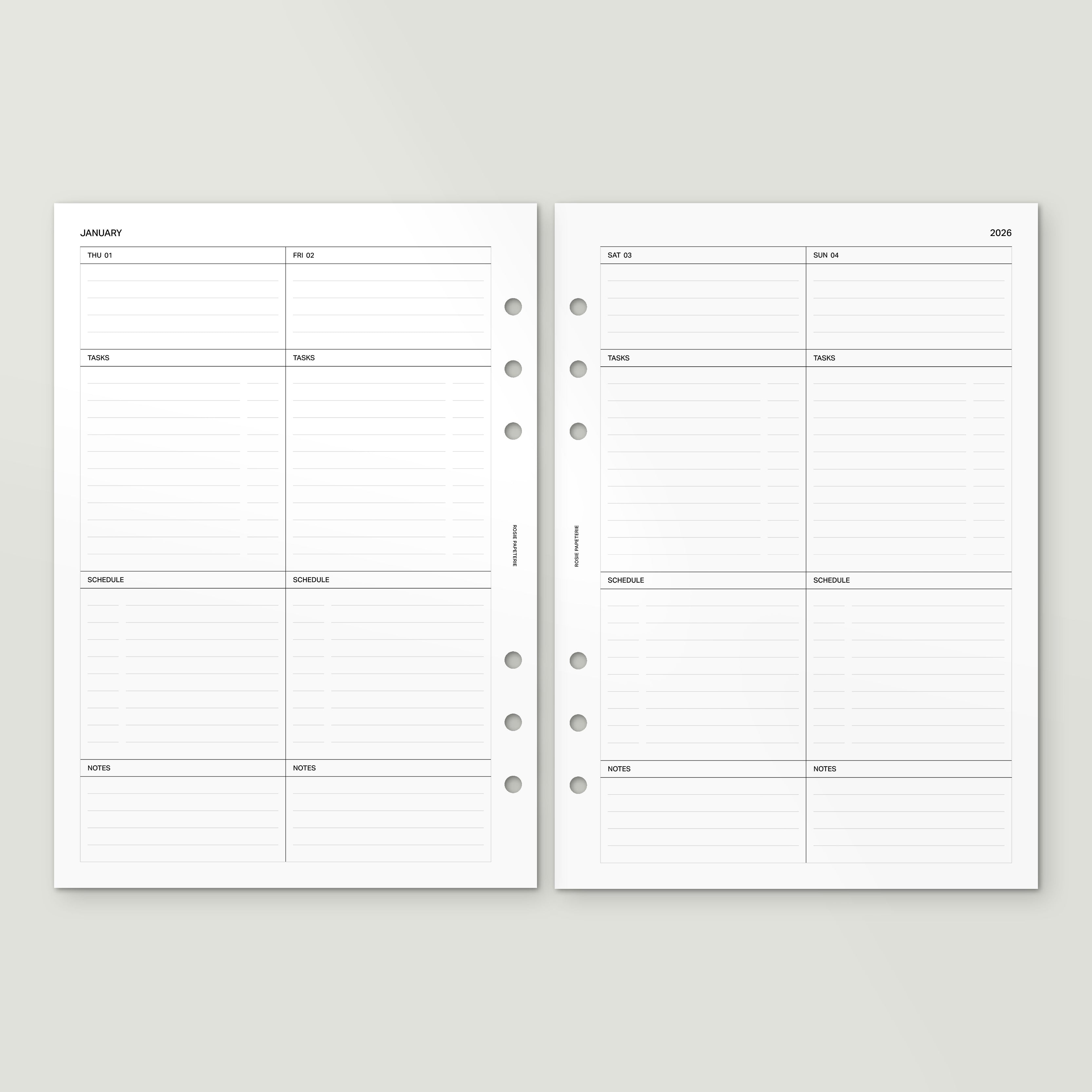 2026 Daily on 4 Pages - PDF