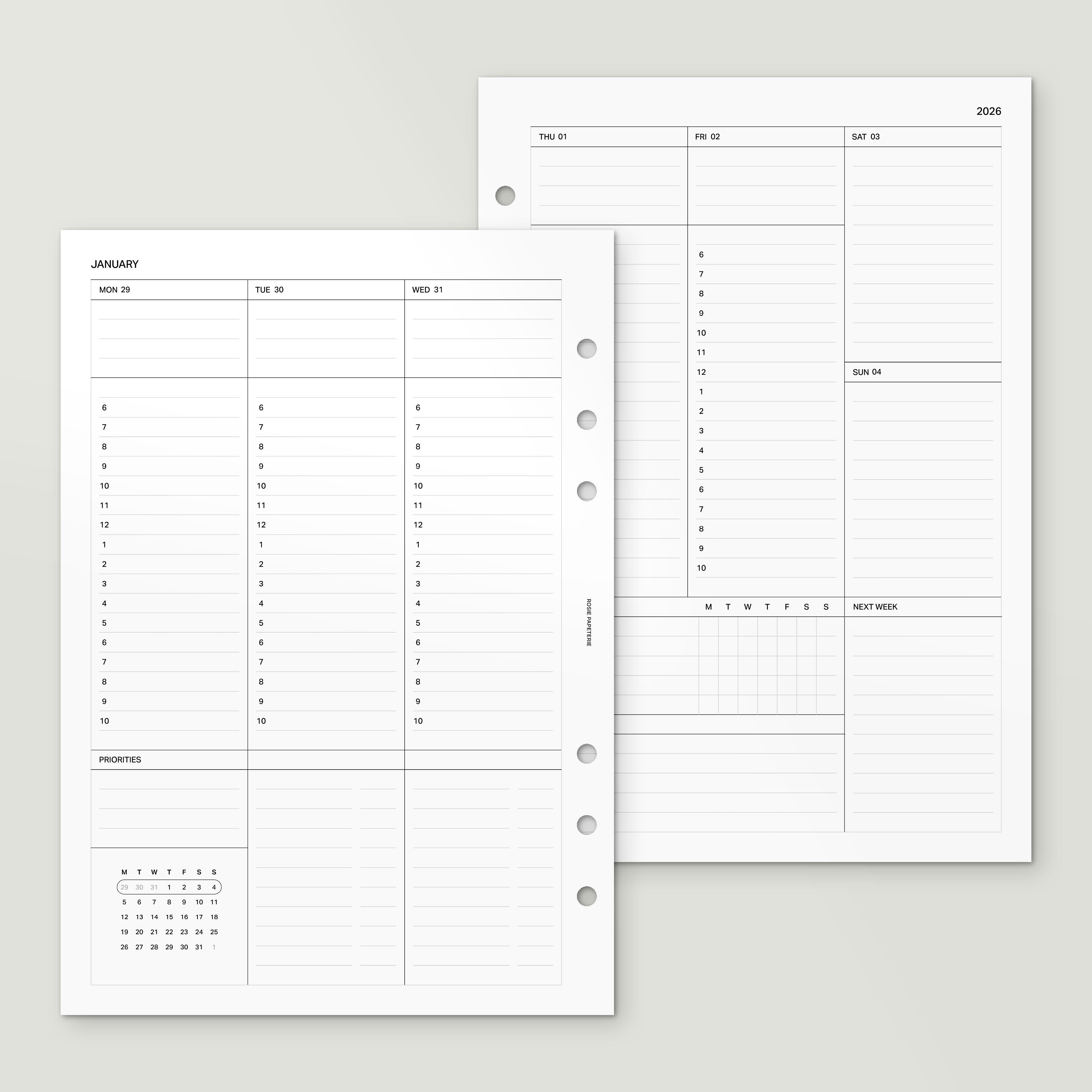 2026 Weekly Hourly - PDF