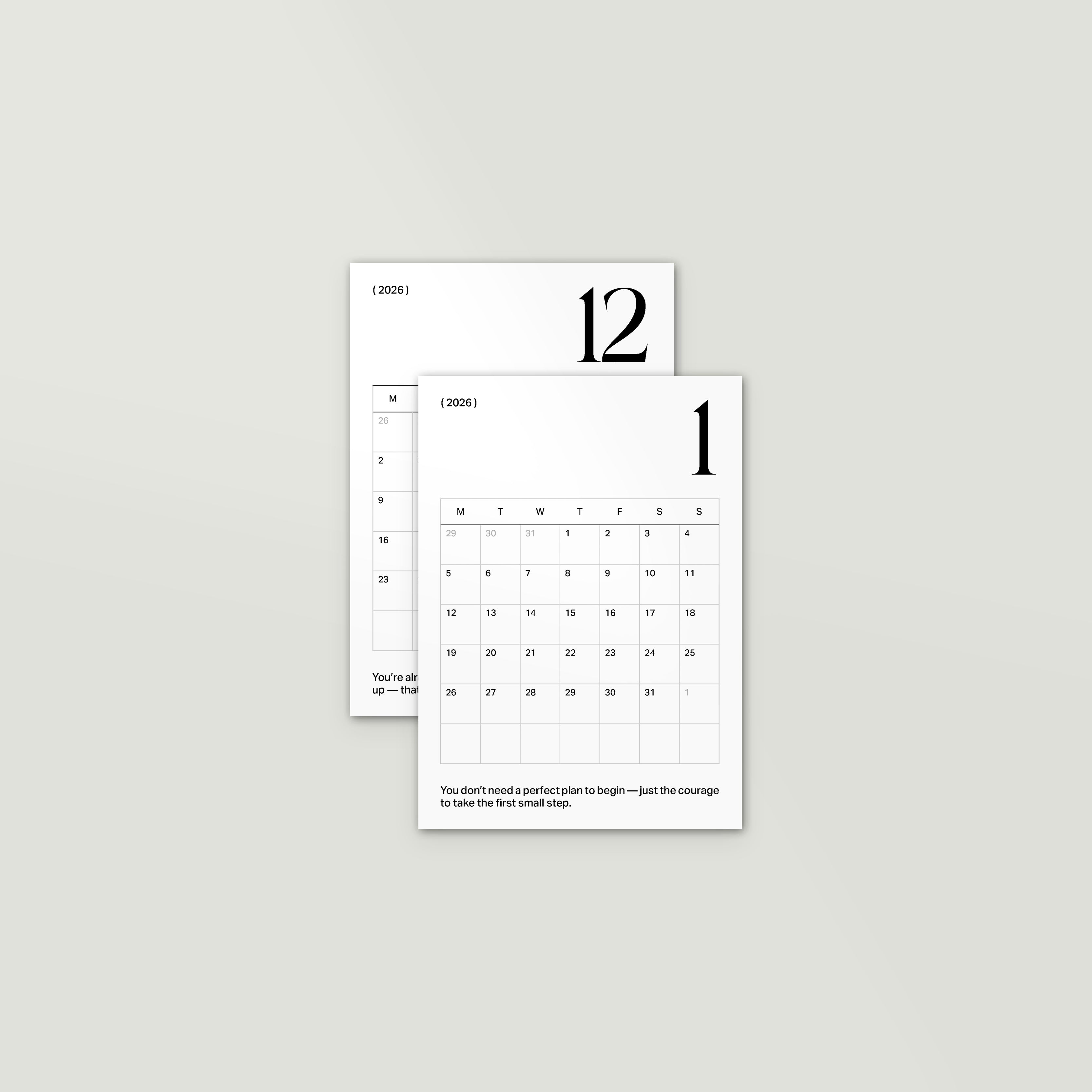 2026 Journaling Card Set