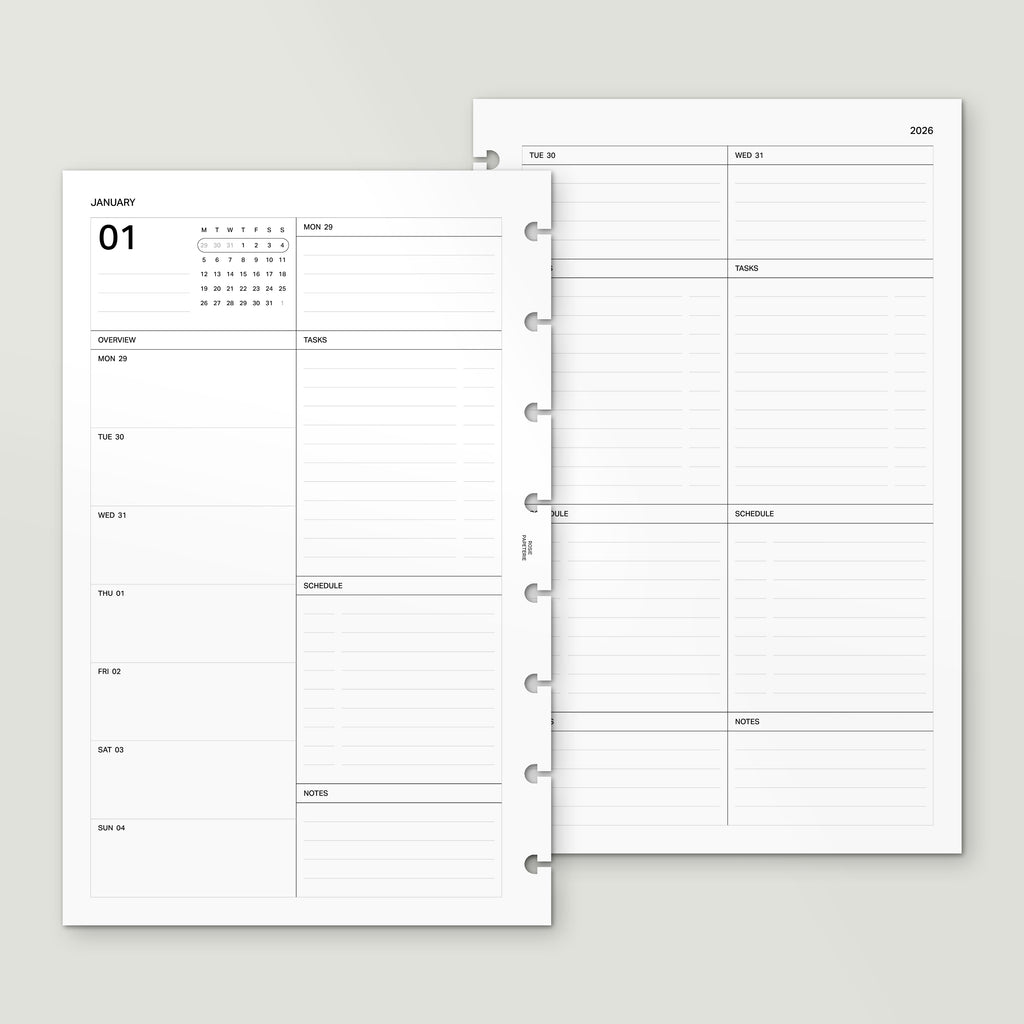 2026 Daily on 4 Pages - PDF