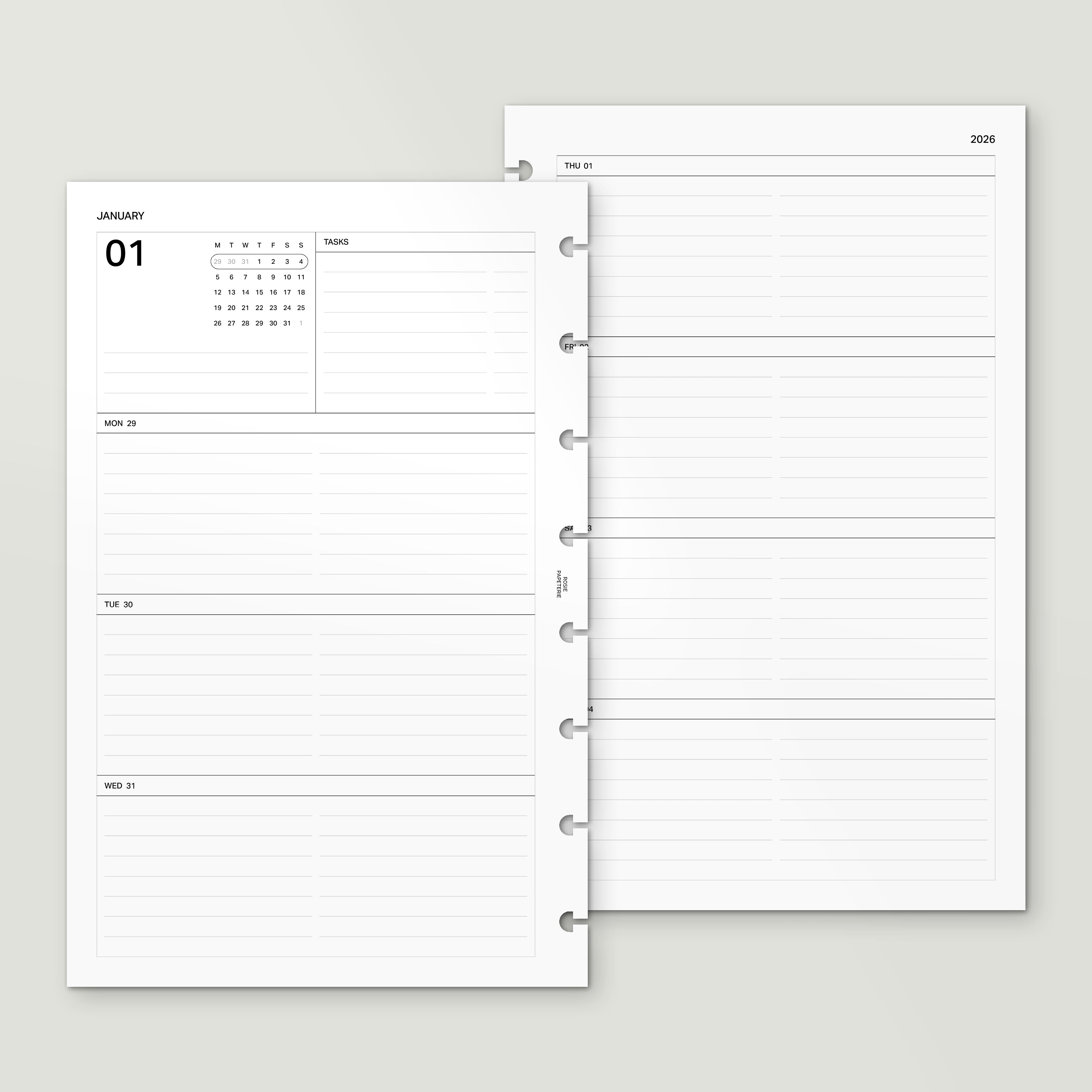 2026 Weekly Horizontal - PDF