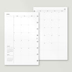 2026 Month on 4 Pages - PDF