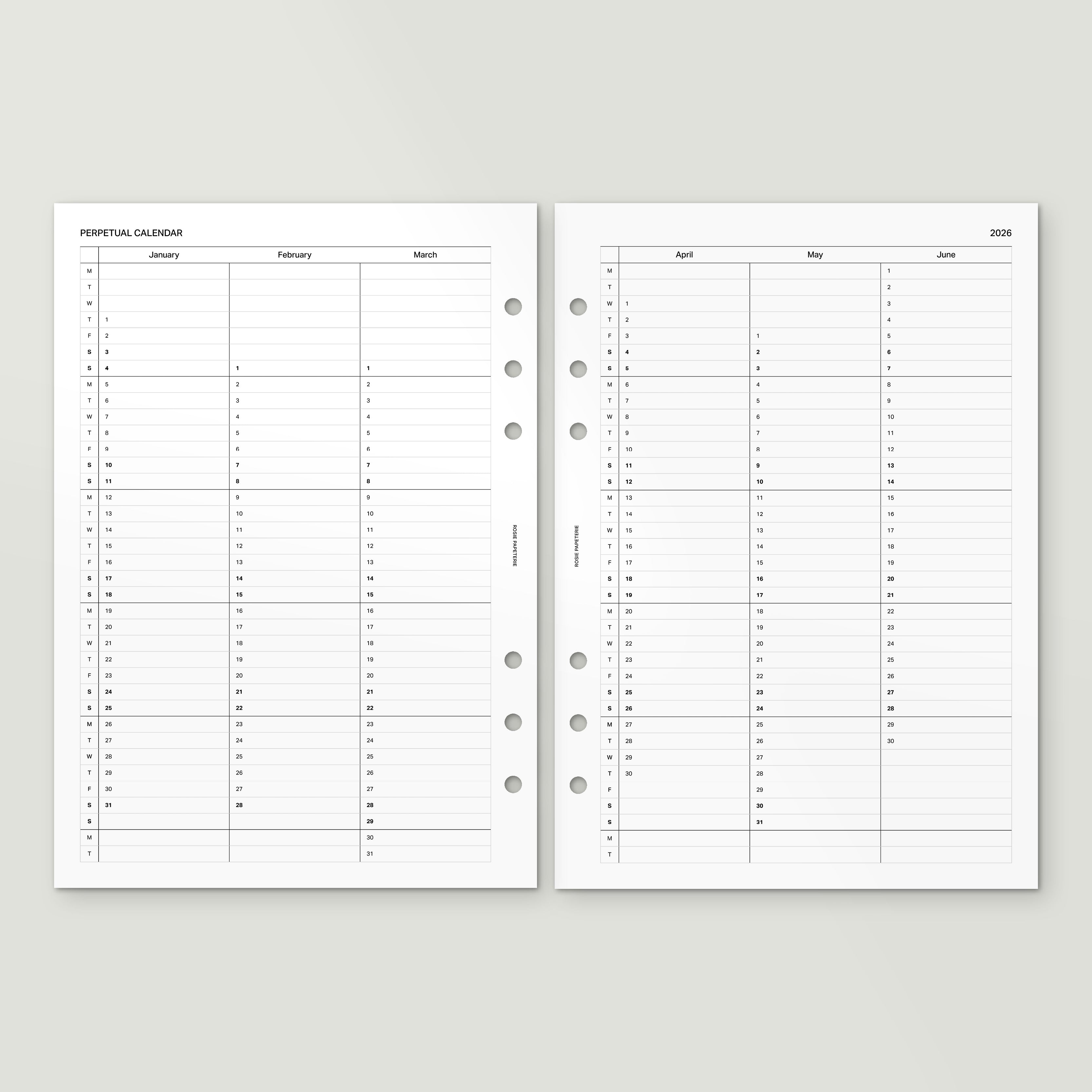 l'Agenda 2026 : The Complete Planner
