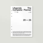 l'Agenda 2026 : The Complete Planner - PDF