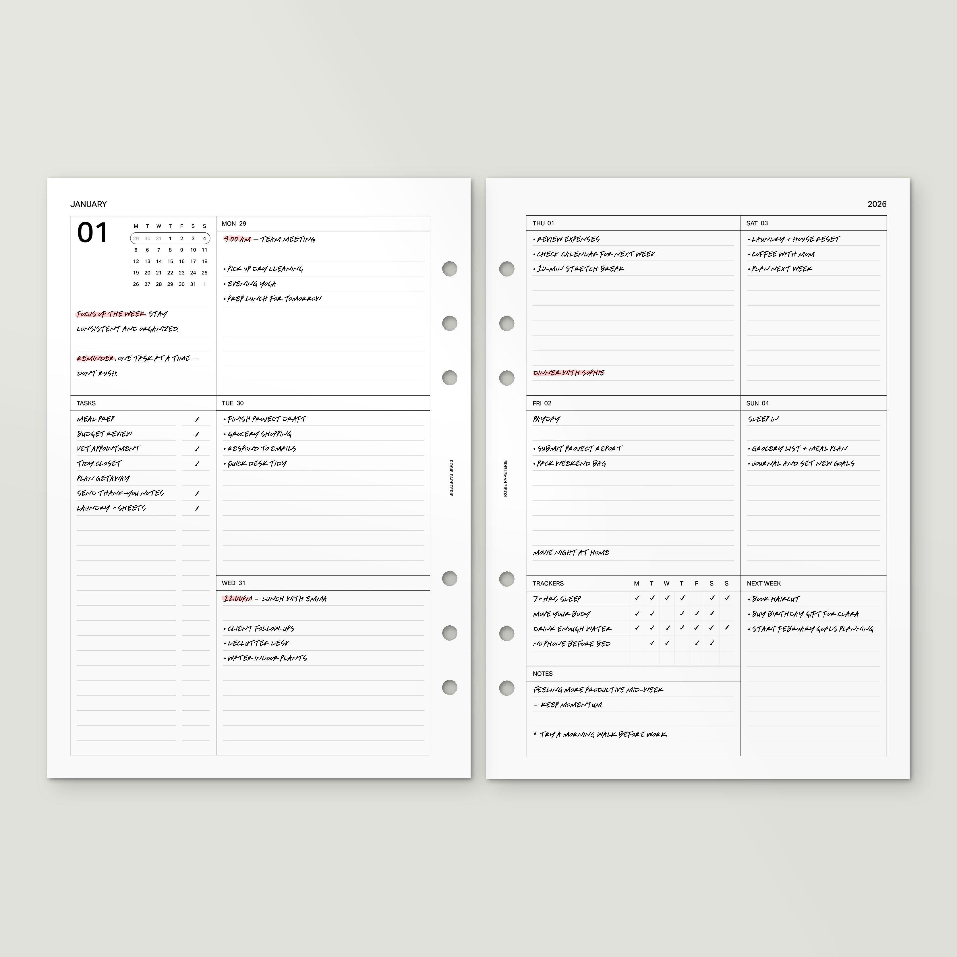 l'Agenda 2026 : The Complete Planner - PDF