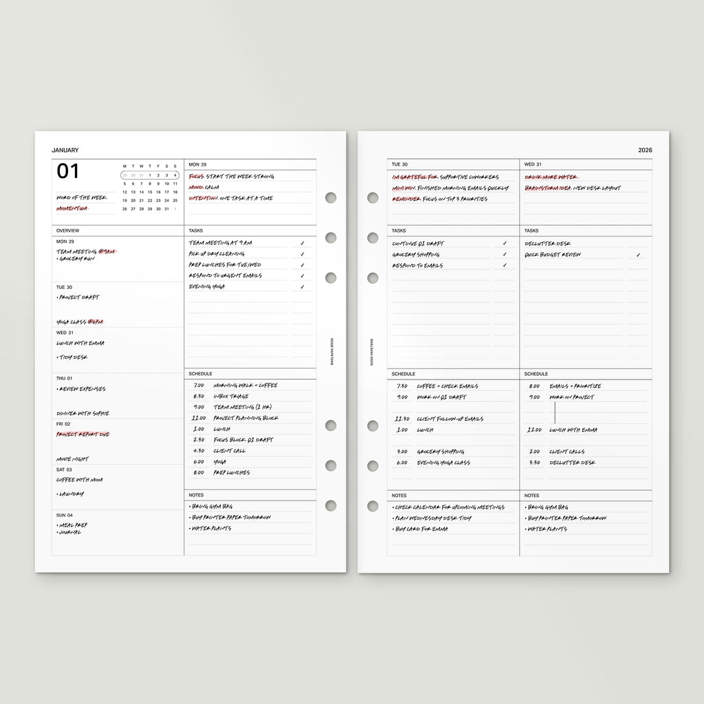 2026 Daily on 4 Pages - PDF