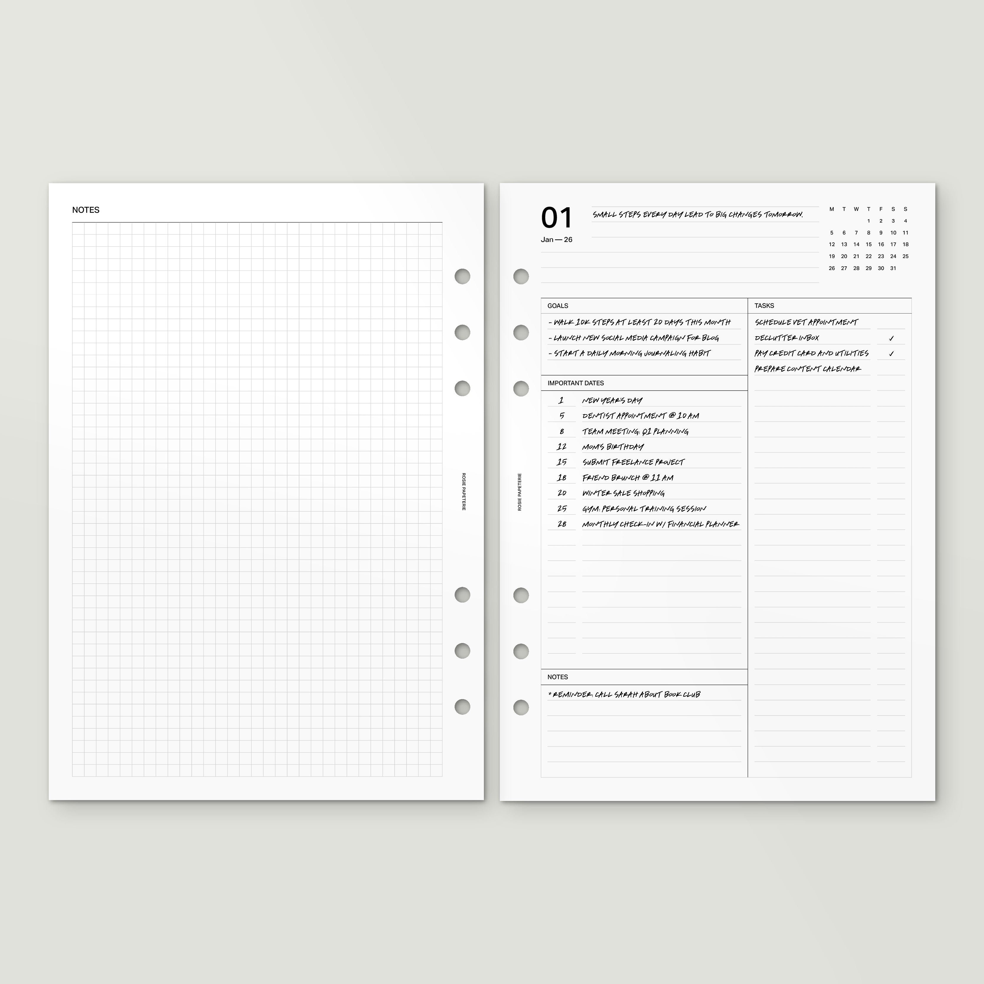 l'Agenda 2026 : The Complete Planner - PDF