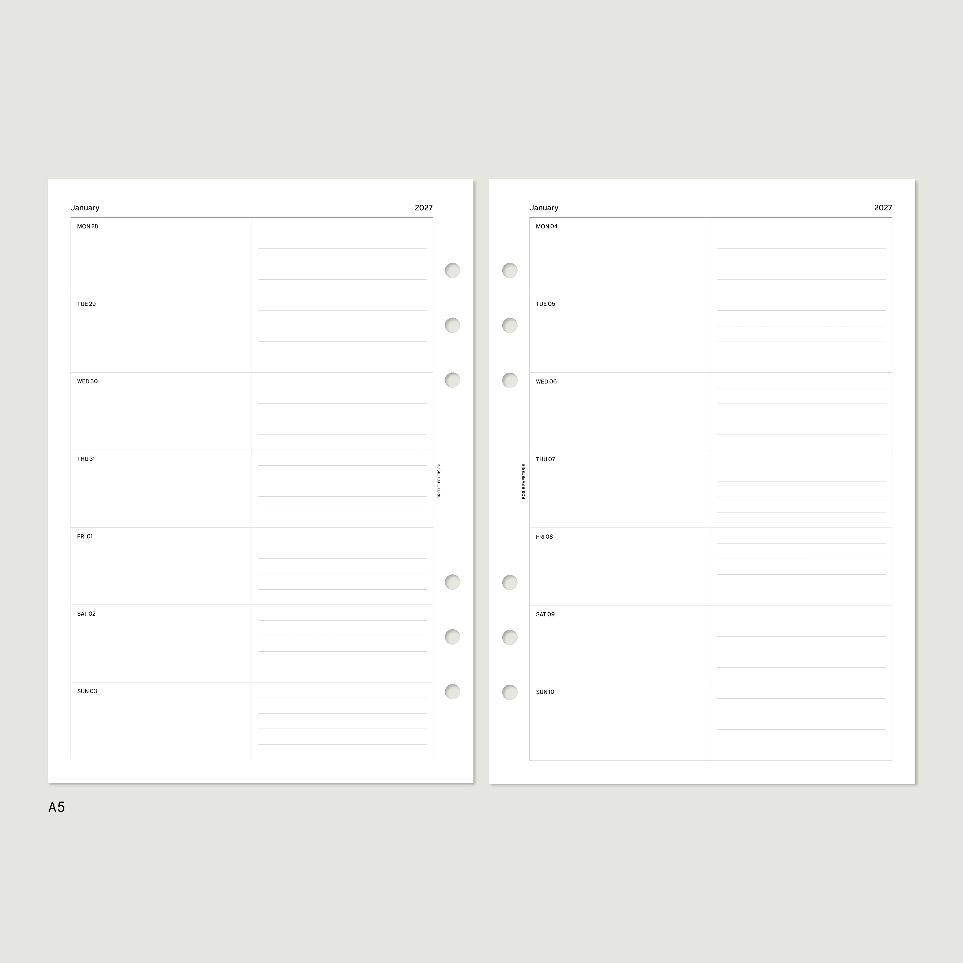 l'Agenda 2027 : The Minimal Planner