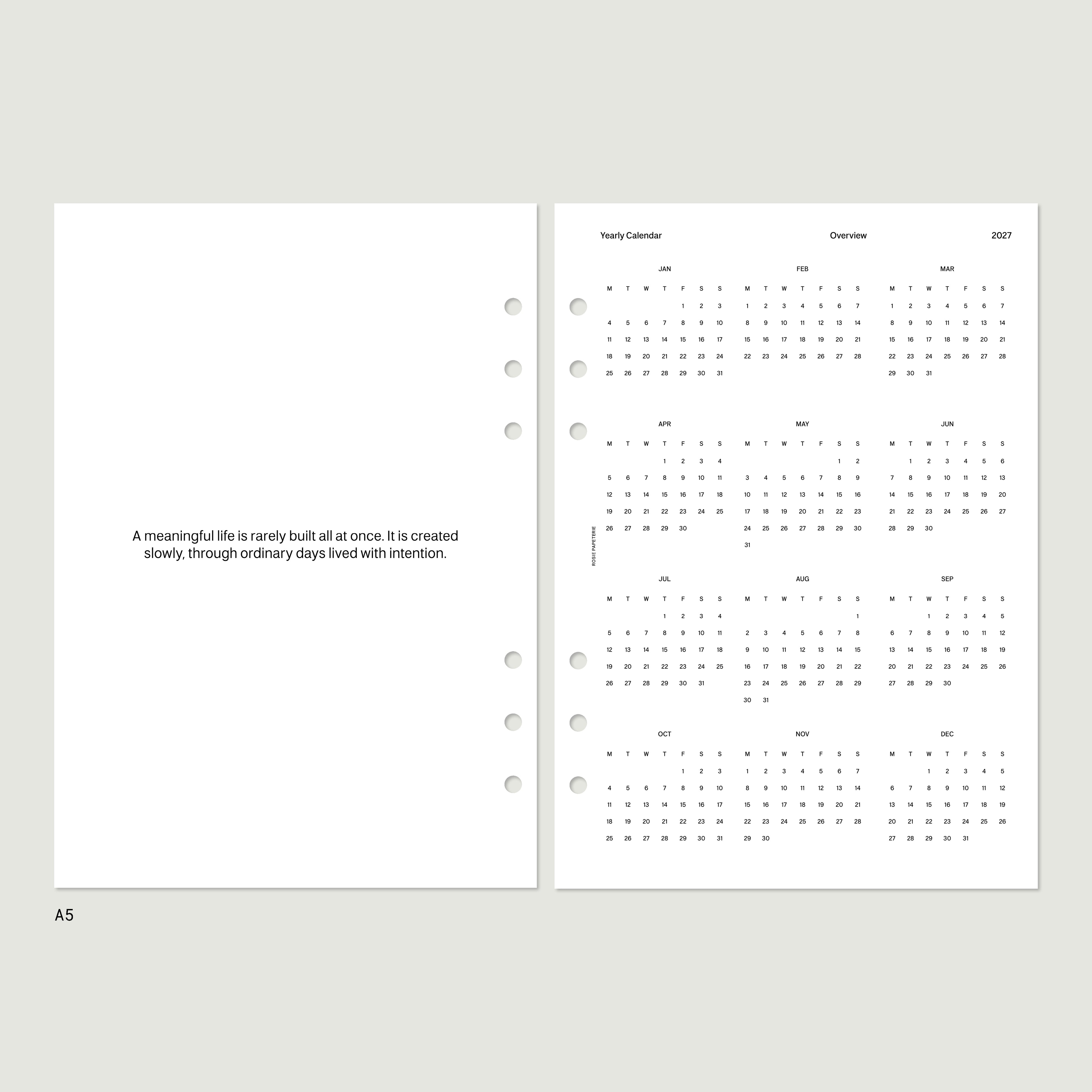 l'Agenda 2027 : The Complete Planner