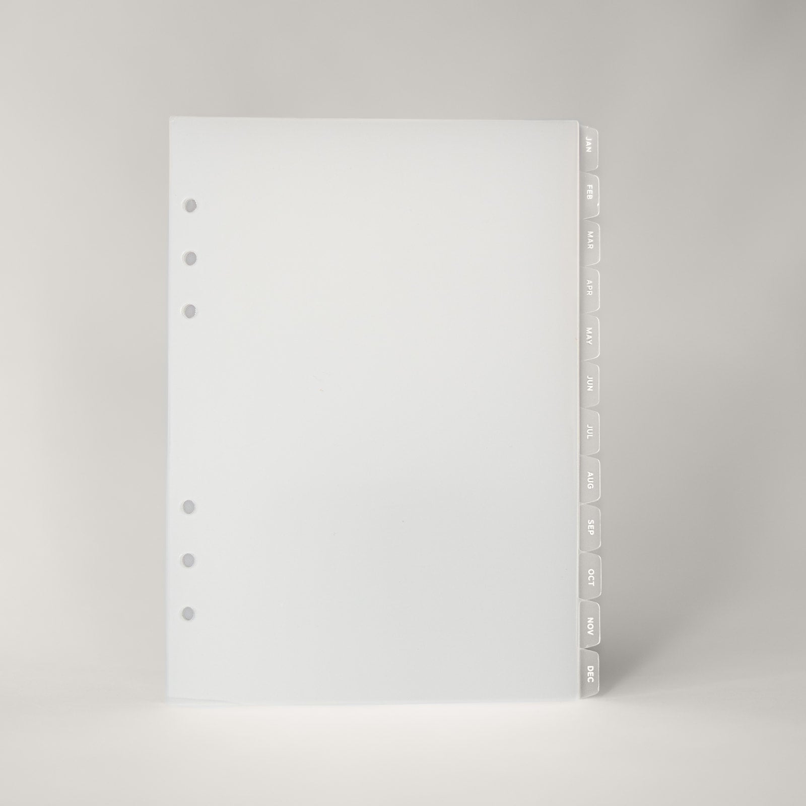 Monthly Side Tab Dividers