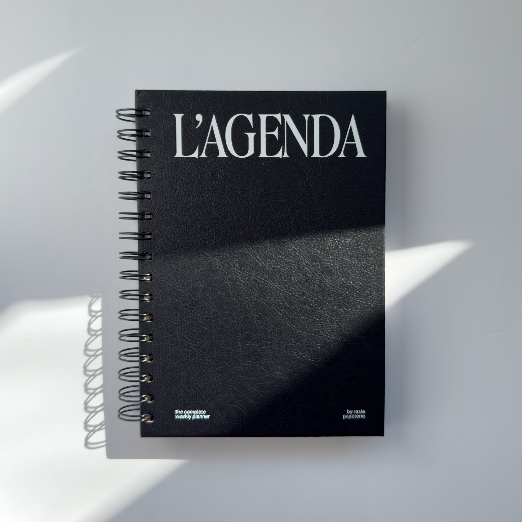 L’Agenda – The Undated Spiral Planner
