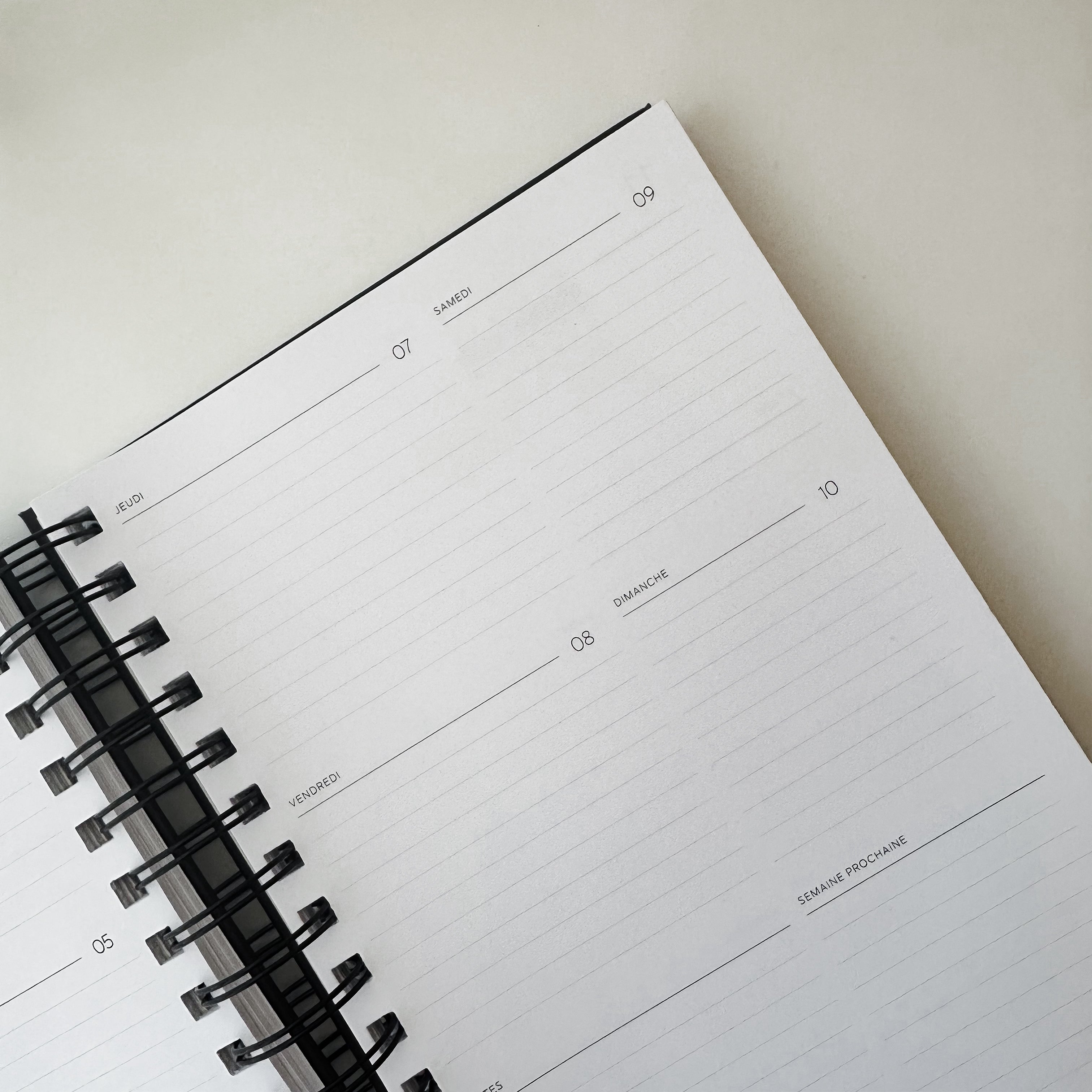 l'agenda 2025 : the spiral planner