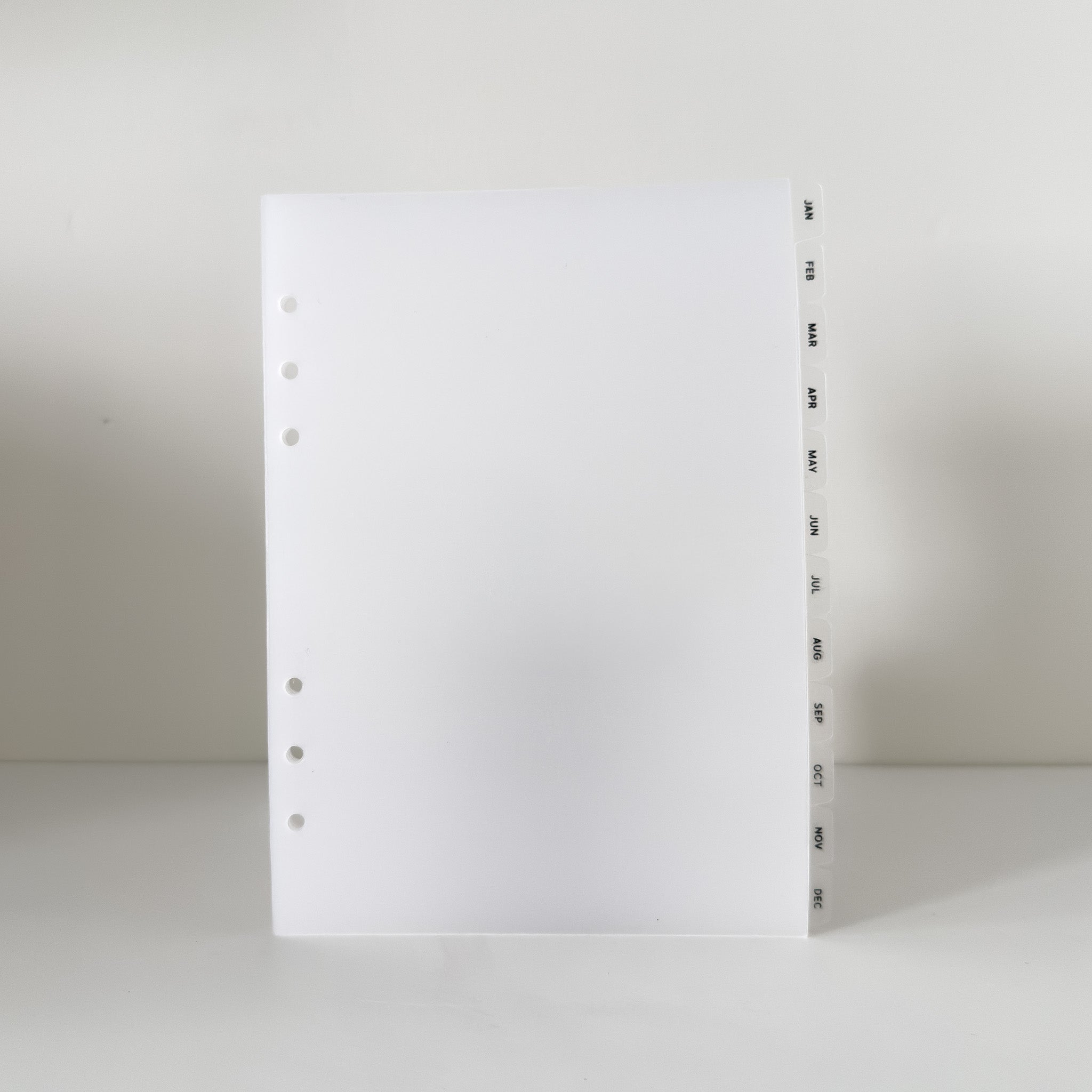 Monthly Side Tab Dividers