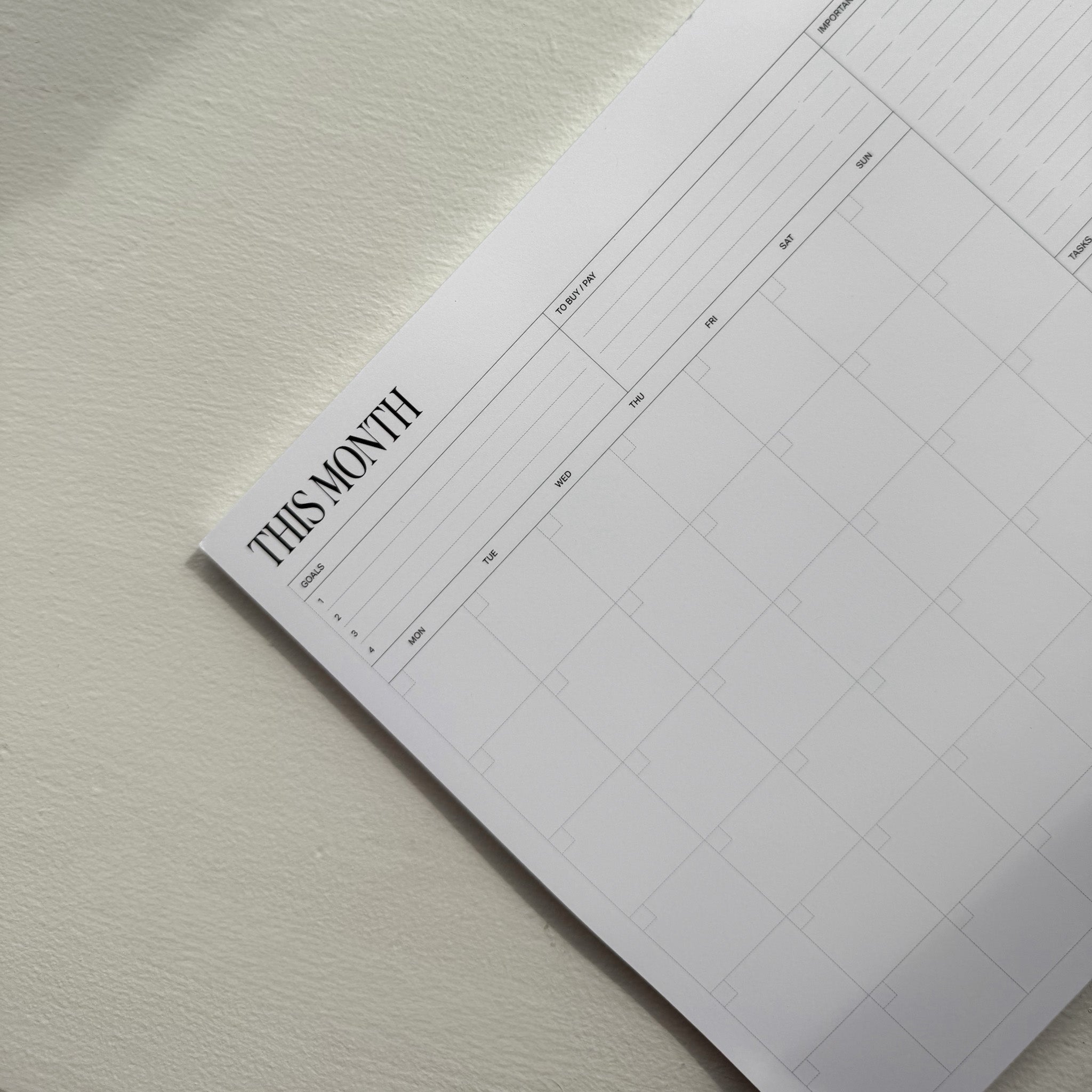 Monthly DeskPad