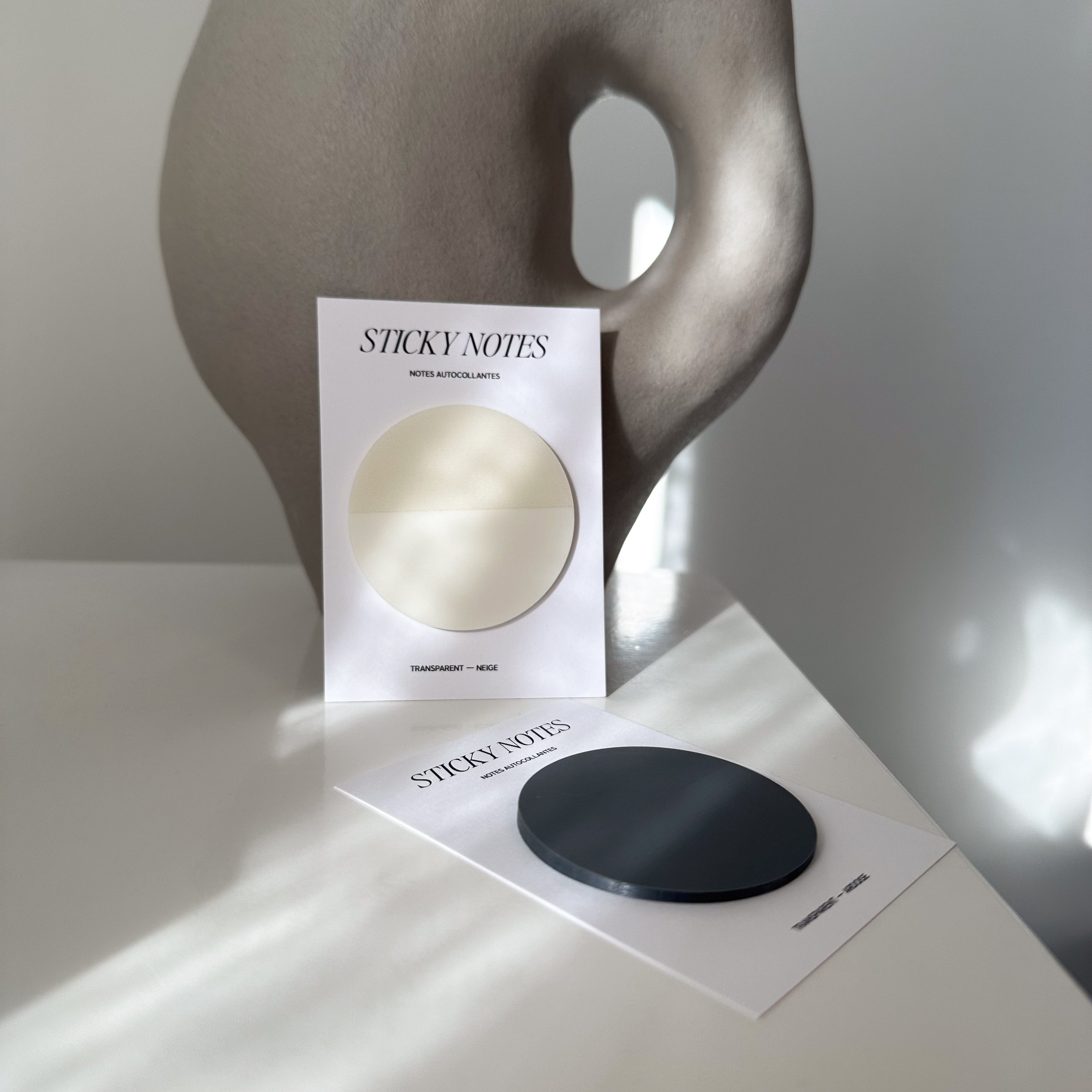 Circle Transparent Sticky Notes – Rosie Papeterie