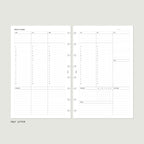Undated Agenda Bundle — Half Letter