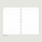 Undated Agenda Bundle — Half Letter