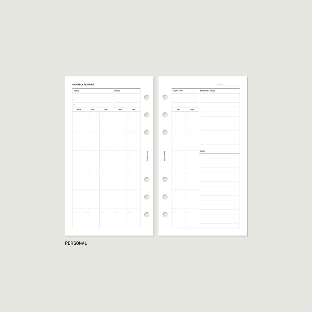 Ensemble d’Agenda Non Daté — Personnel