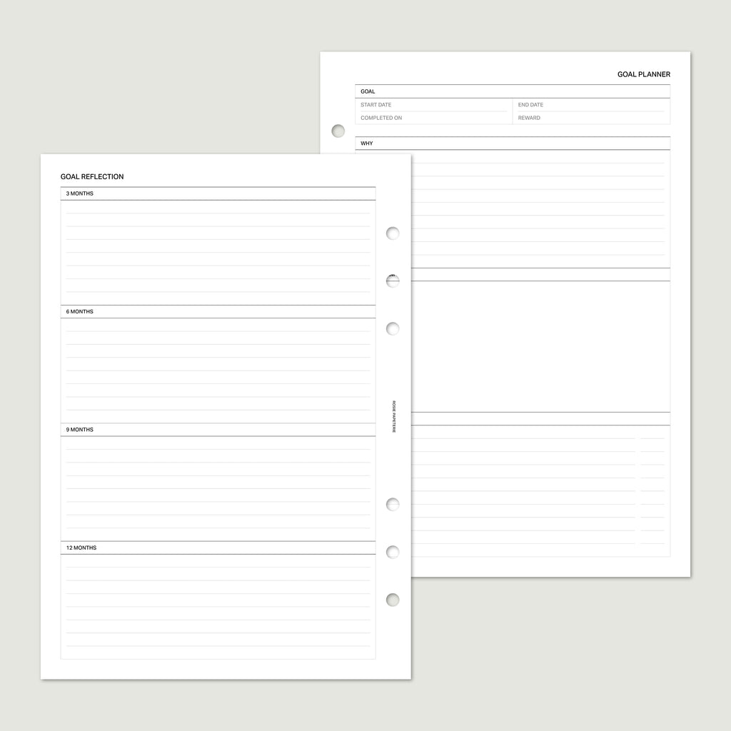 Goals & Reflections - PDF