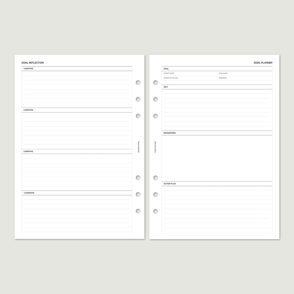 Goals & Reflections - PDF