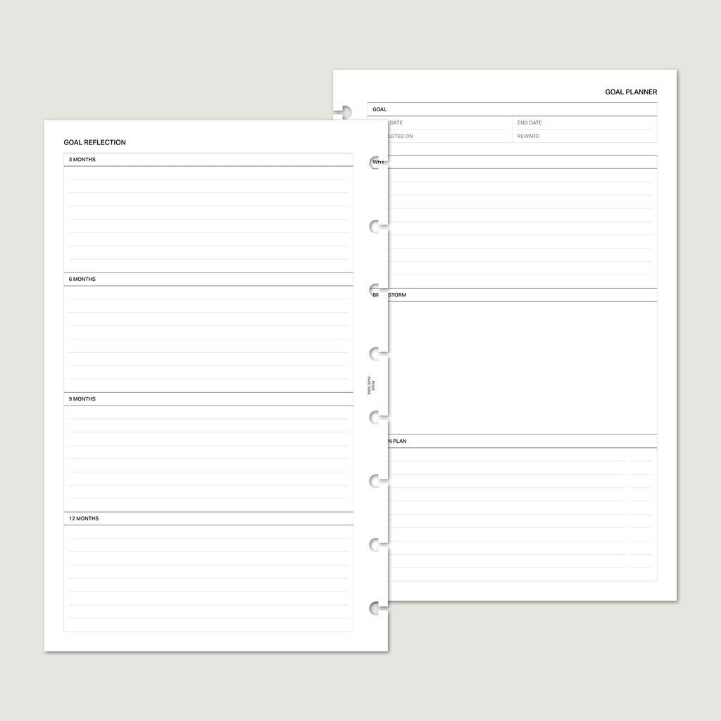 Goals & Reflections - PDF