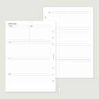 Undated Weekly Horizontal - PDF