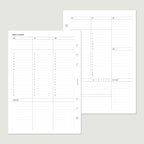 Sans date Hebdomadaire Horaire