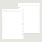Undated Month on 4 Pages - PDF
