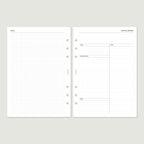 Undated Month on 4 Pages - PDF