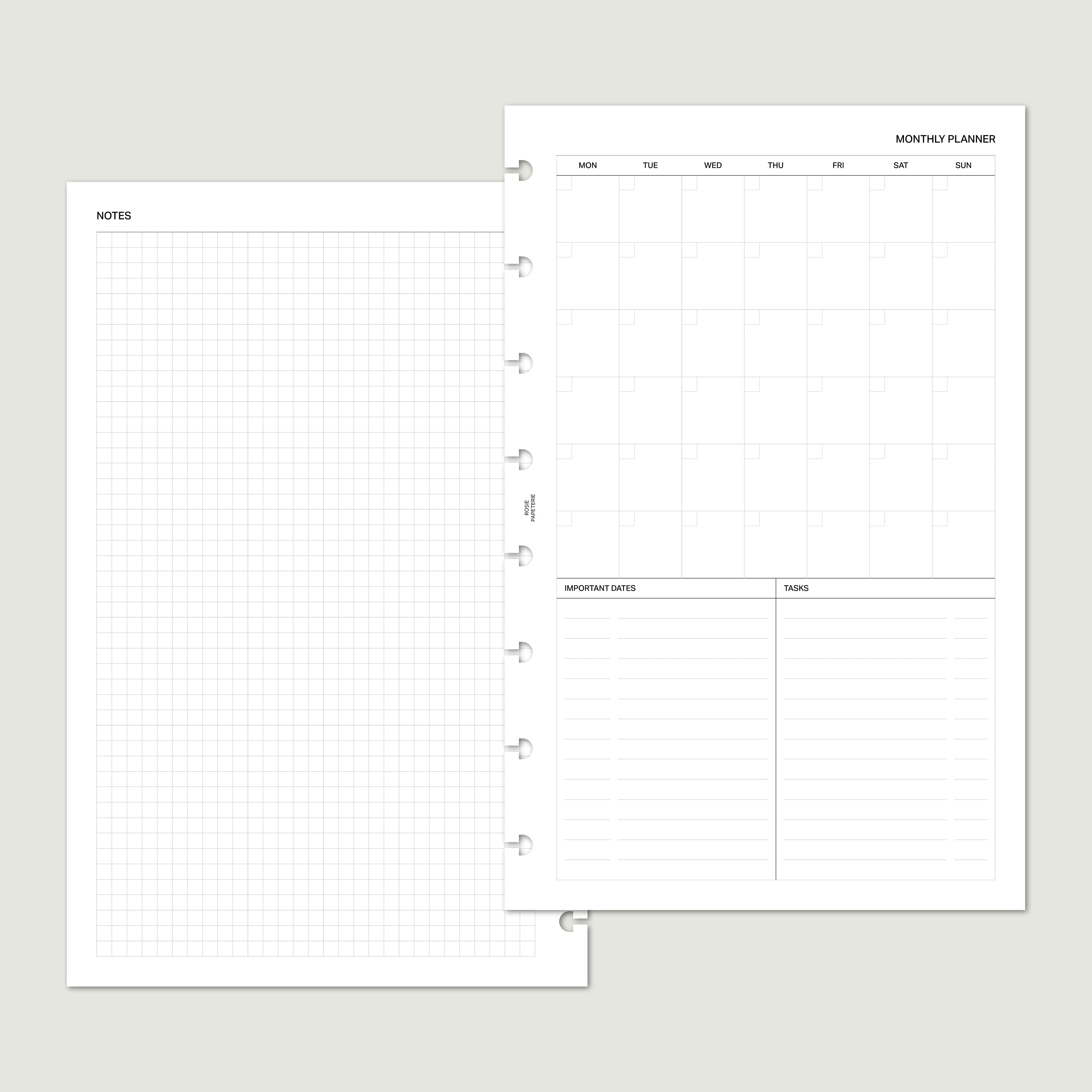 Mois sur 1 Page Non Daté - PDF