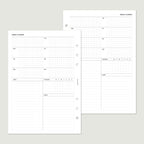 Undated Weekly Overview - PDF