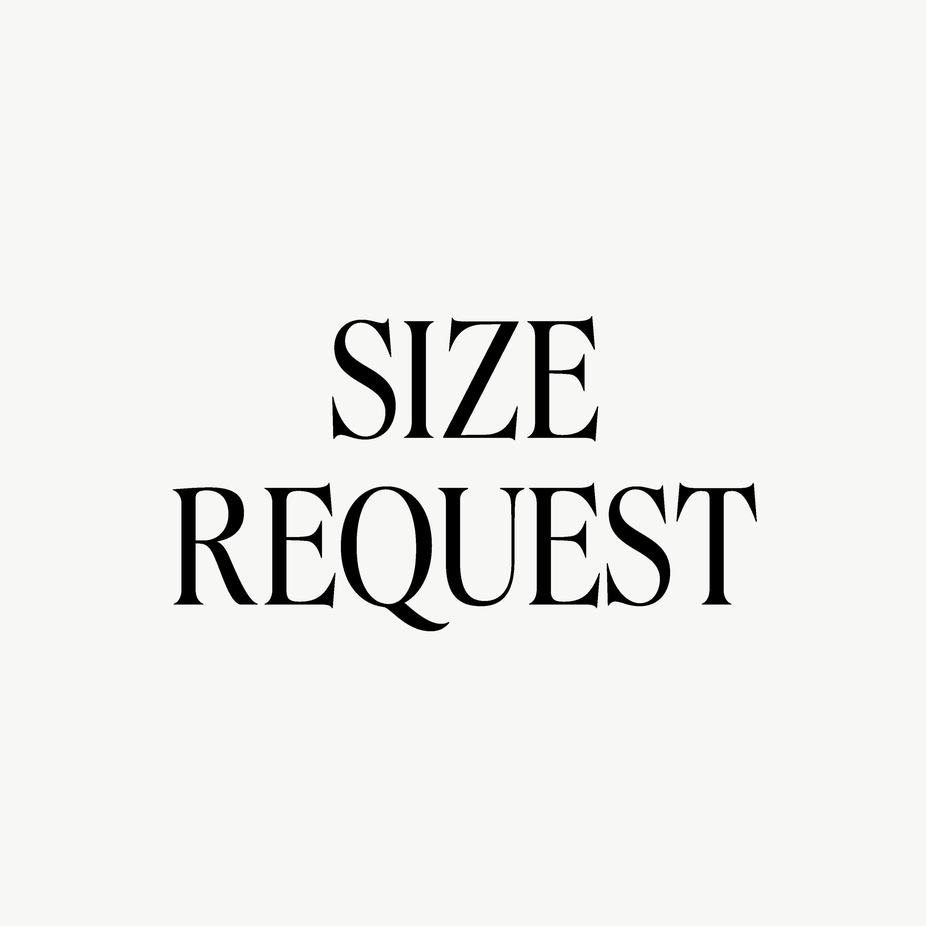 Size Request